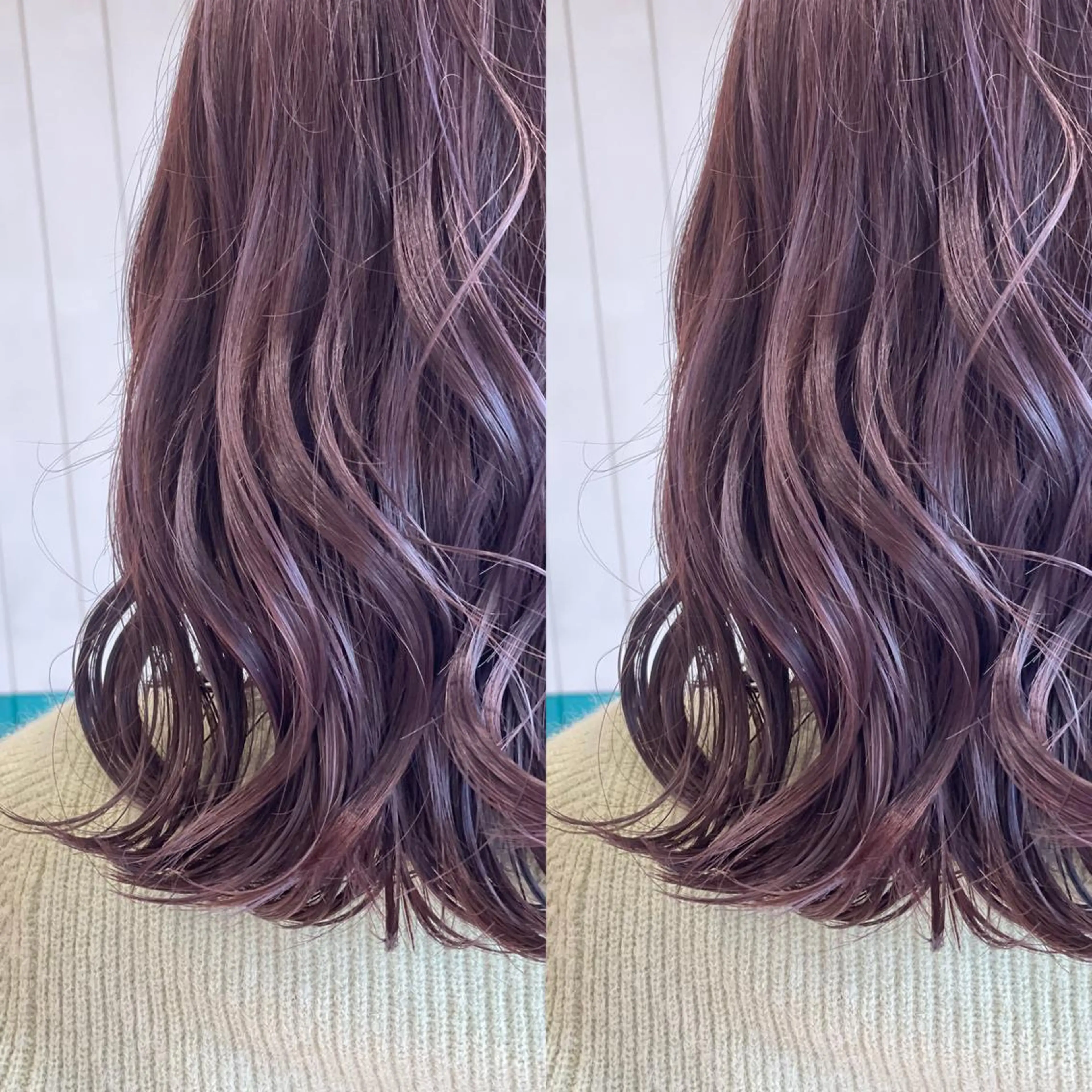 ロング カラー ハイライトカラー ラベンダーカラー ハイライト Snaly カラー特化ページのヘアスタイル