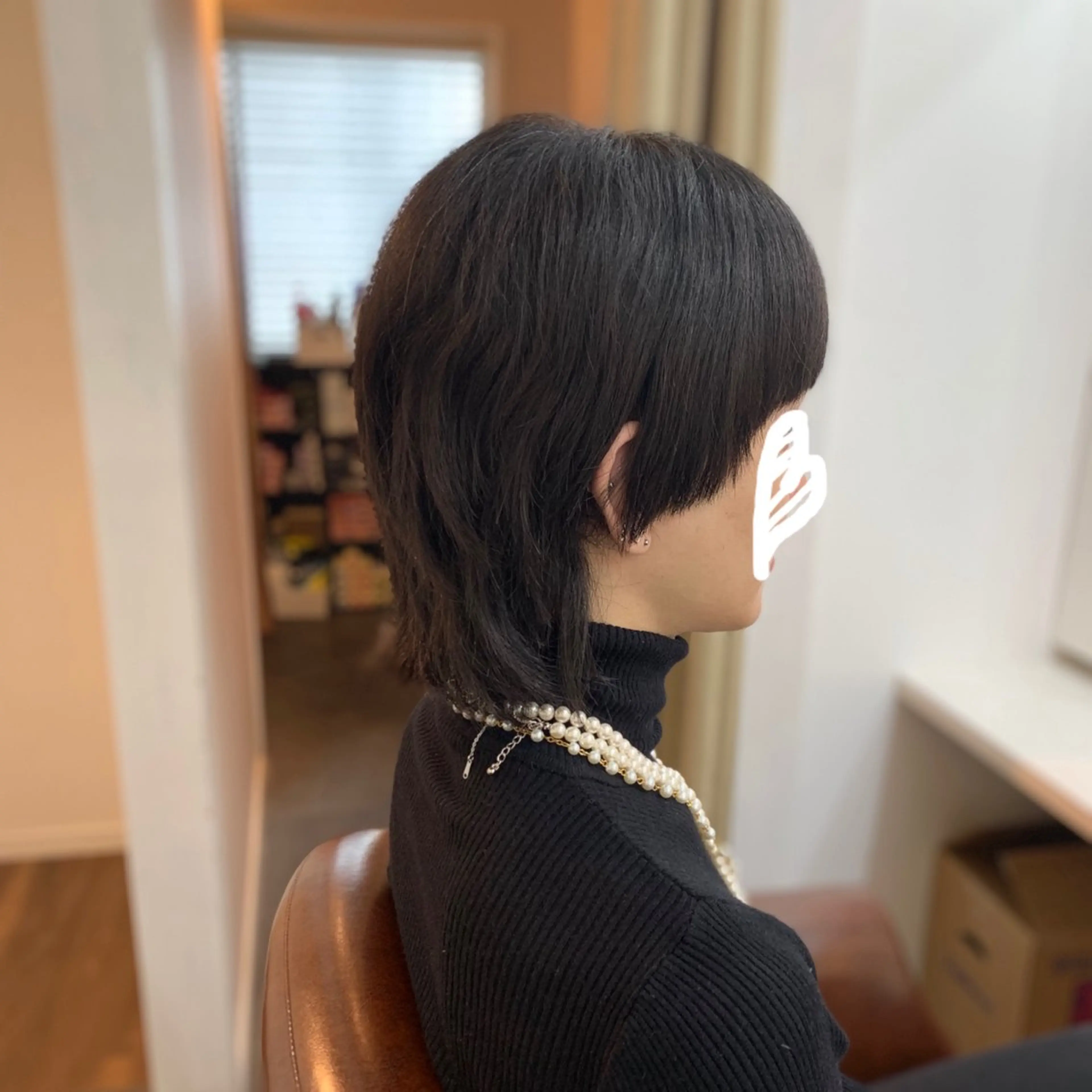 ミディアム レイヤーカット カット elua kanekoのマツエク・マツパデザイン