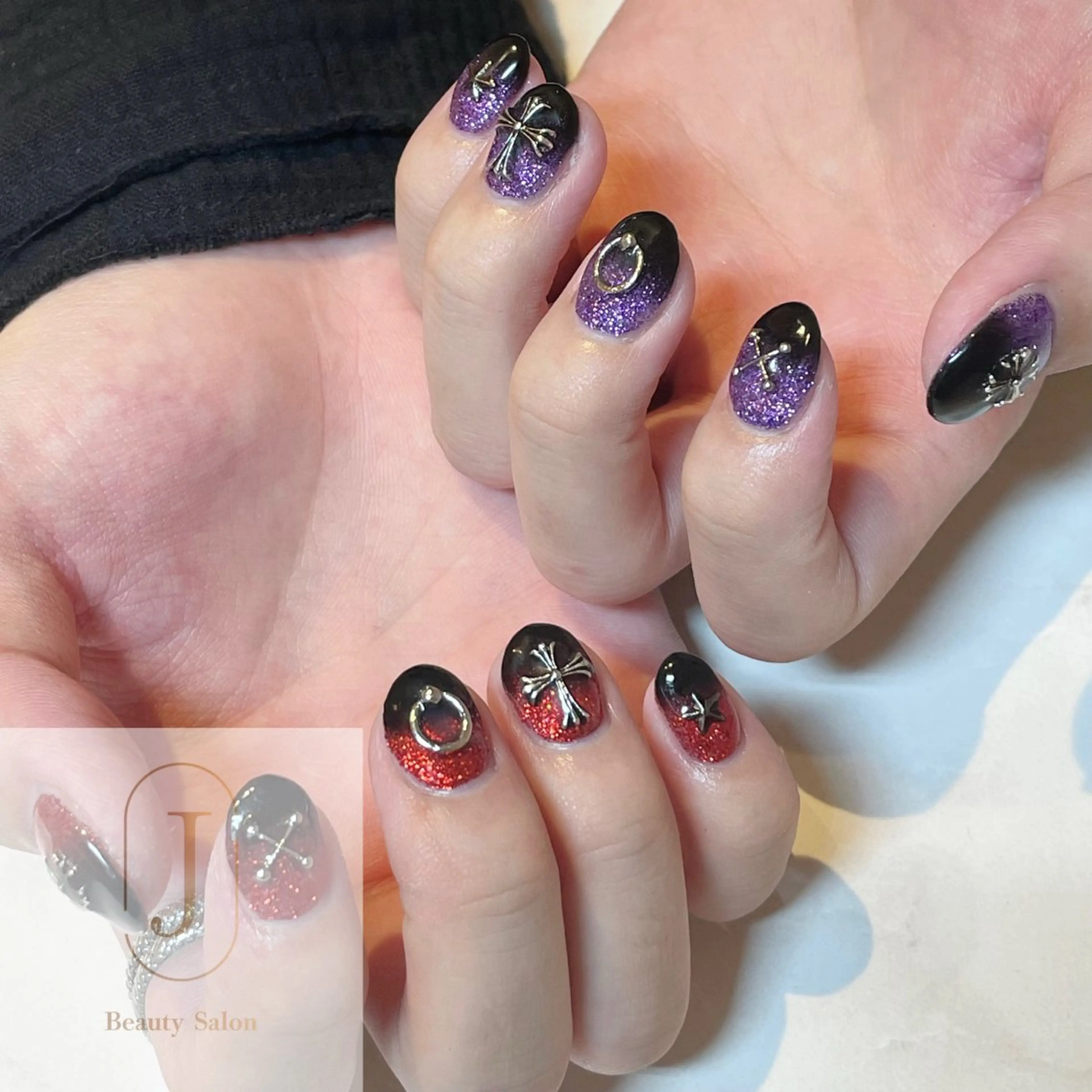 メンズ ネイル ハンドネイル Nail Salon Luna.RINAのネイルデザイン