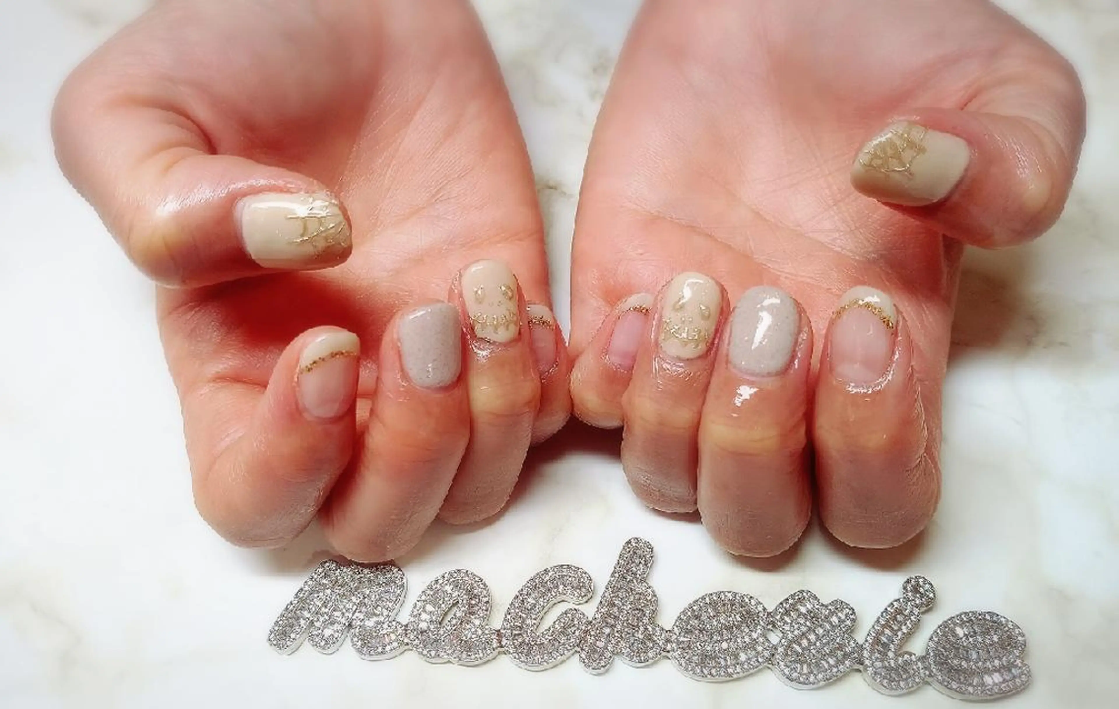 ネイル ハロウィン ハンドネイル Nail Salon macherieのネイルデザイン