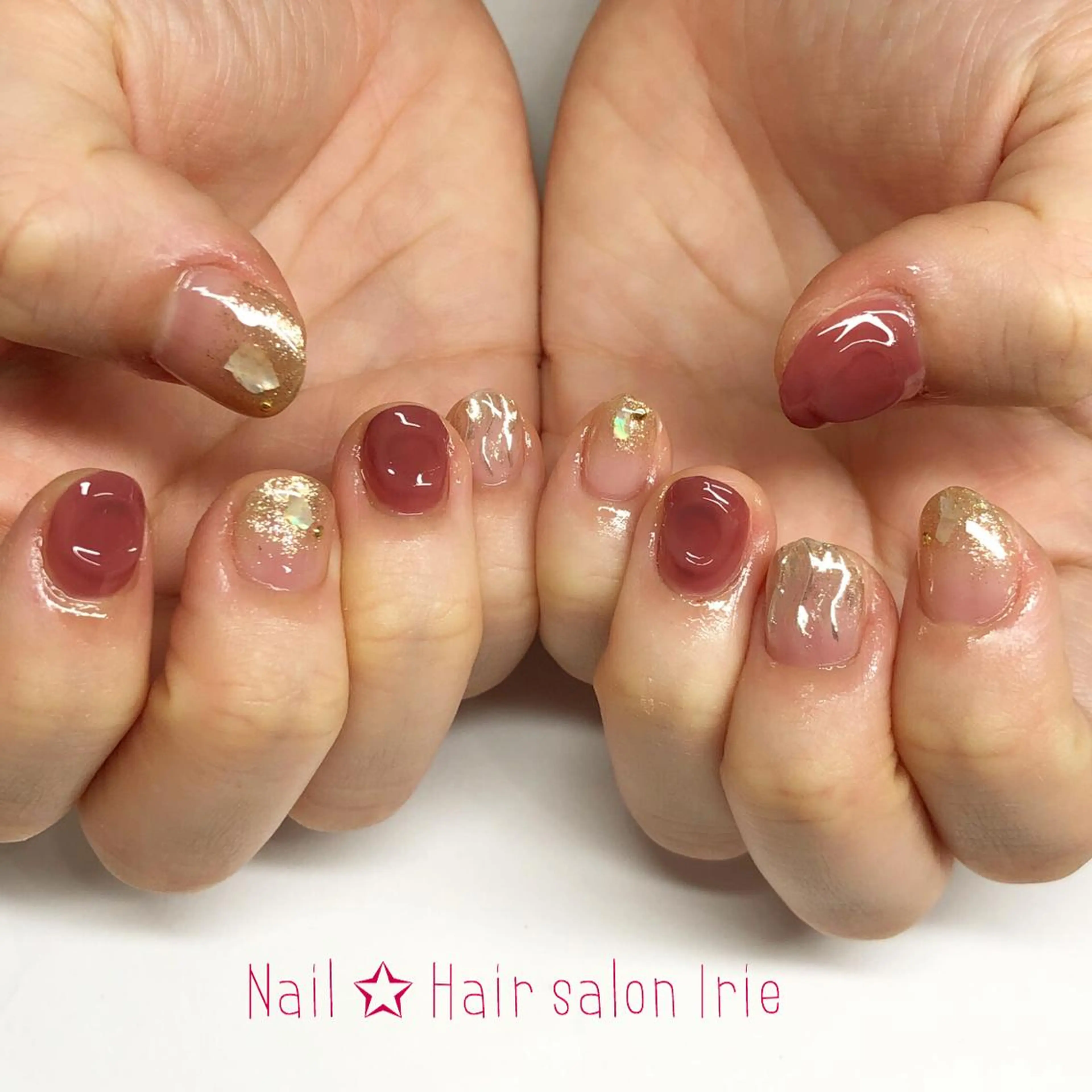 ネイル Hair salon Irie所属・與儀 知佳のネイルデザイン