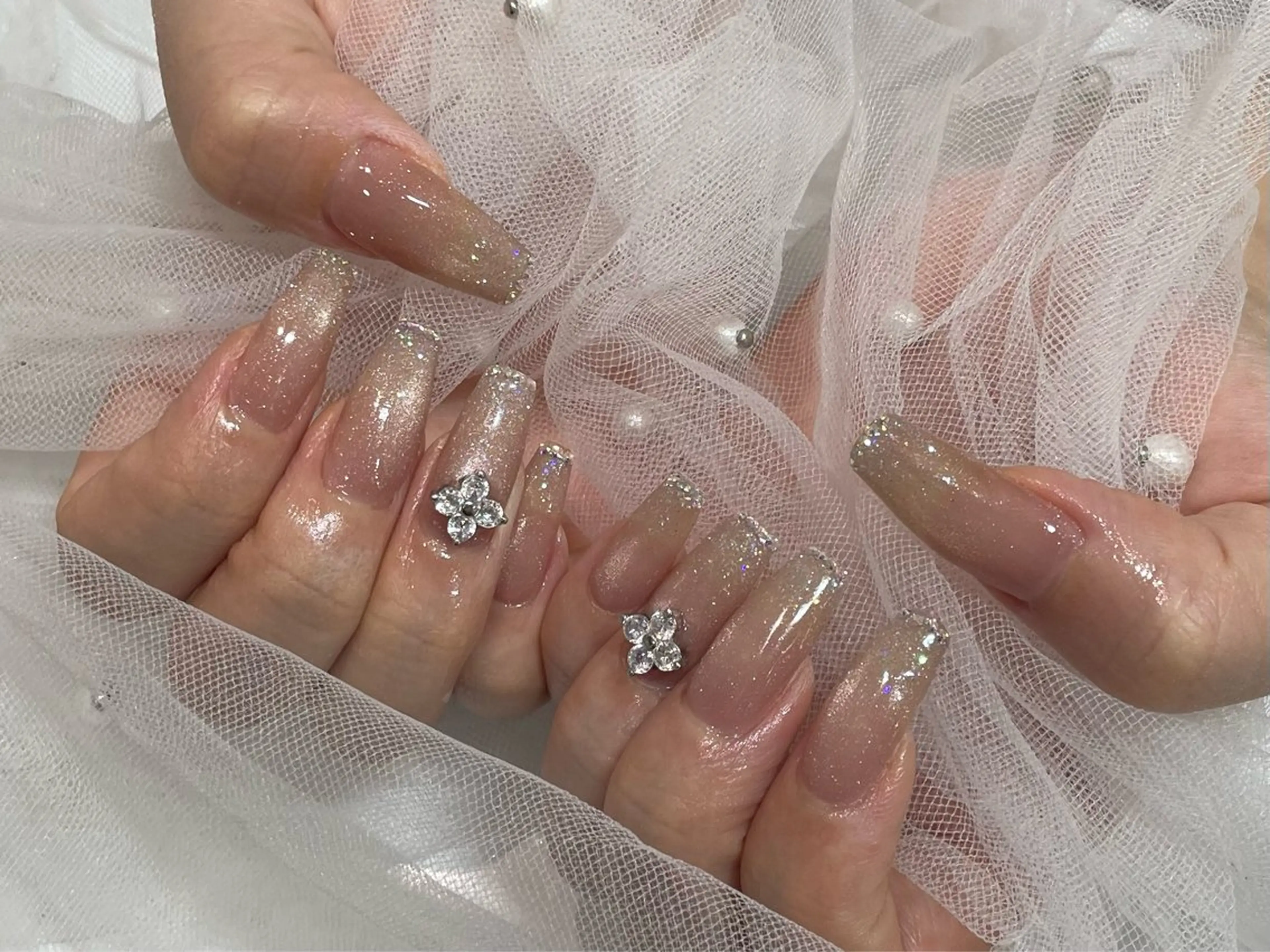 ネイル ＿WHITE+南海難波店所属・_WHITE+ 南海難波店のネイルデザイン