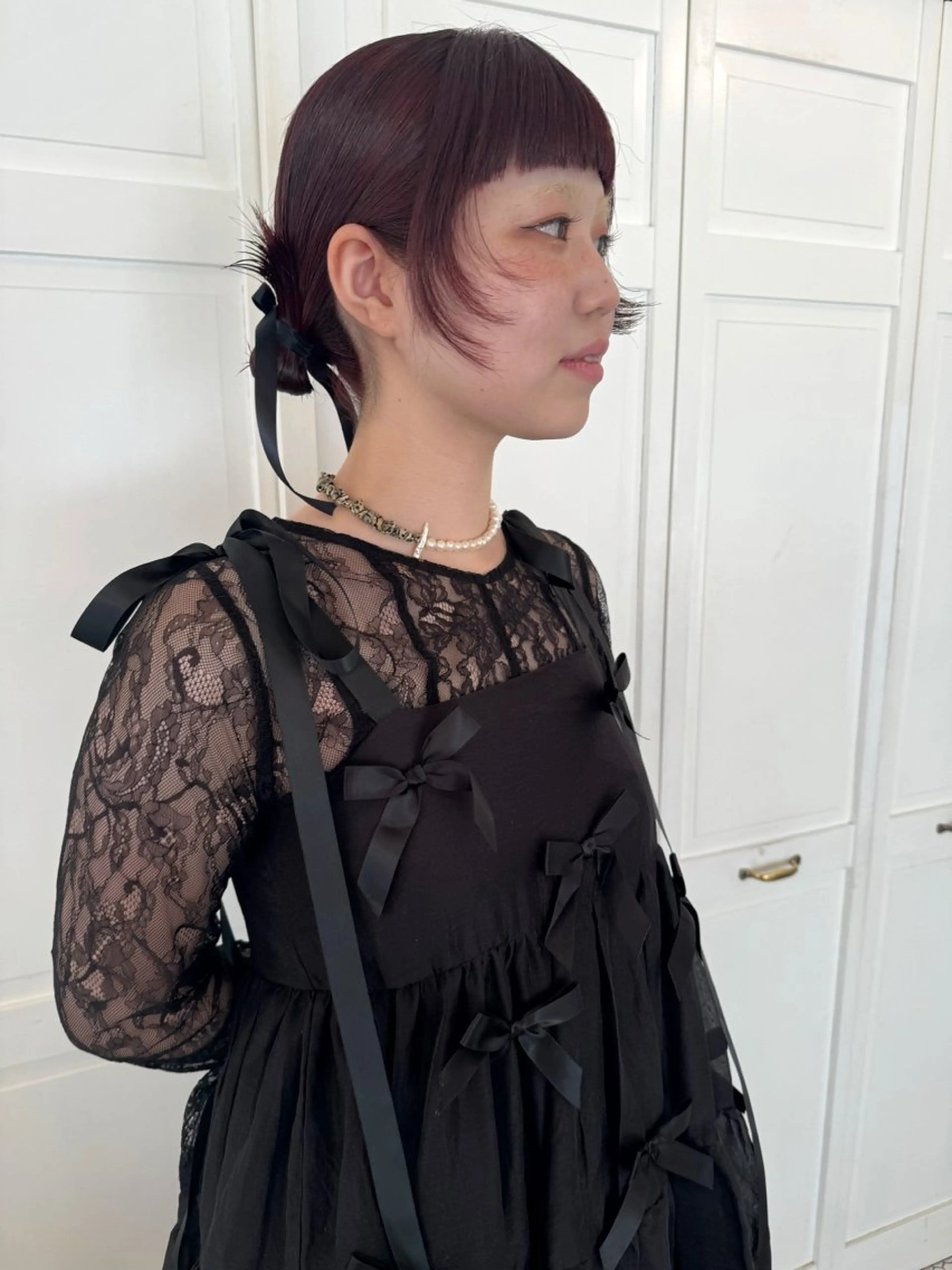 カラー カット ヘアカラー ブリーチカラー🎀 韓国風/寺門美優のヘアスタイル