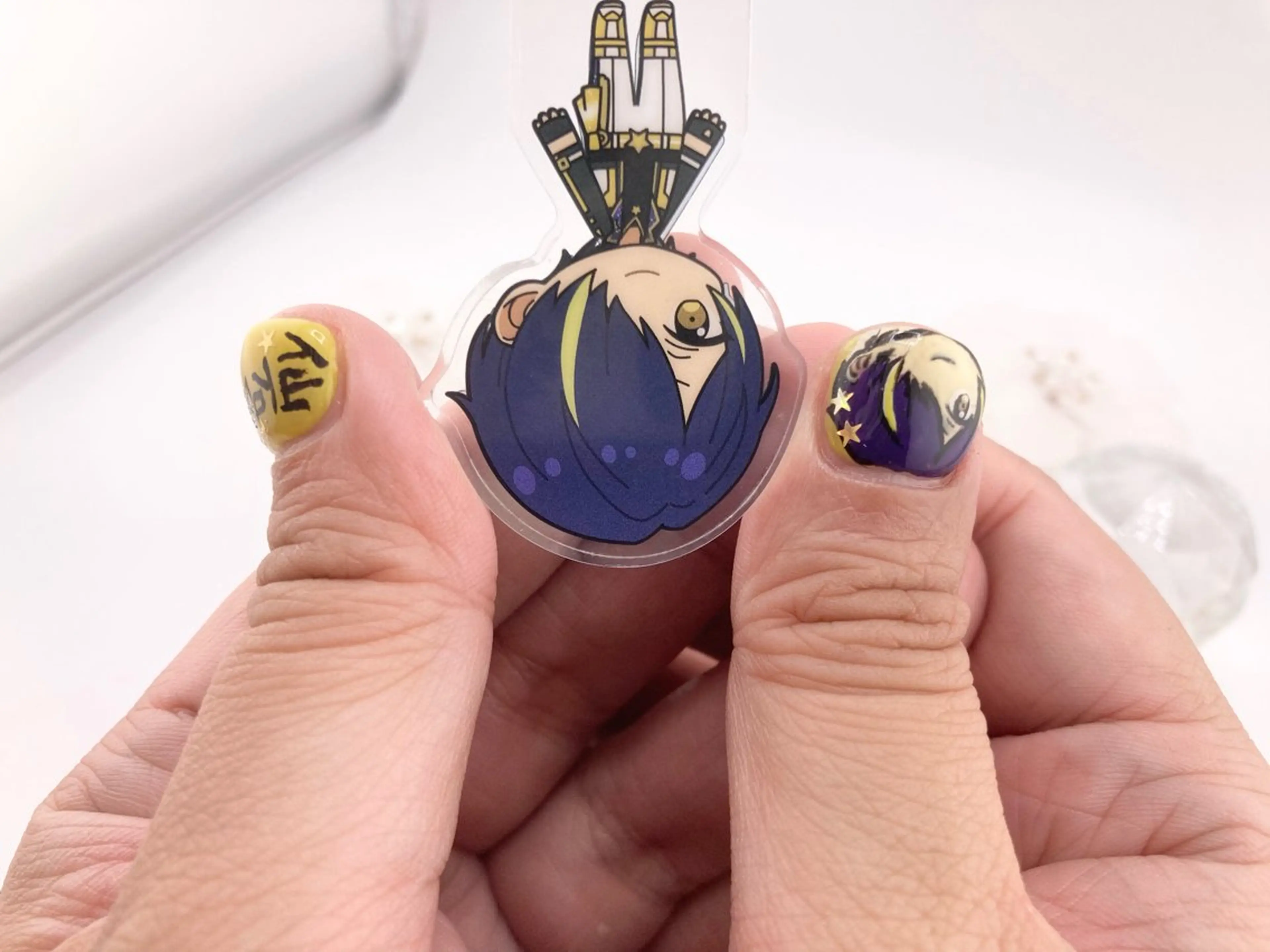 ショート ハンドネイル RISA nail gleeのネイルデザイン