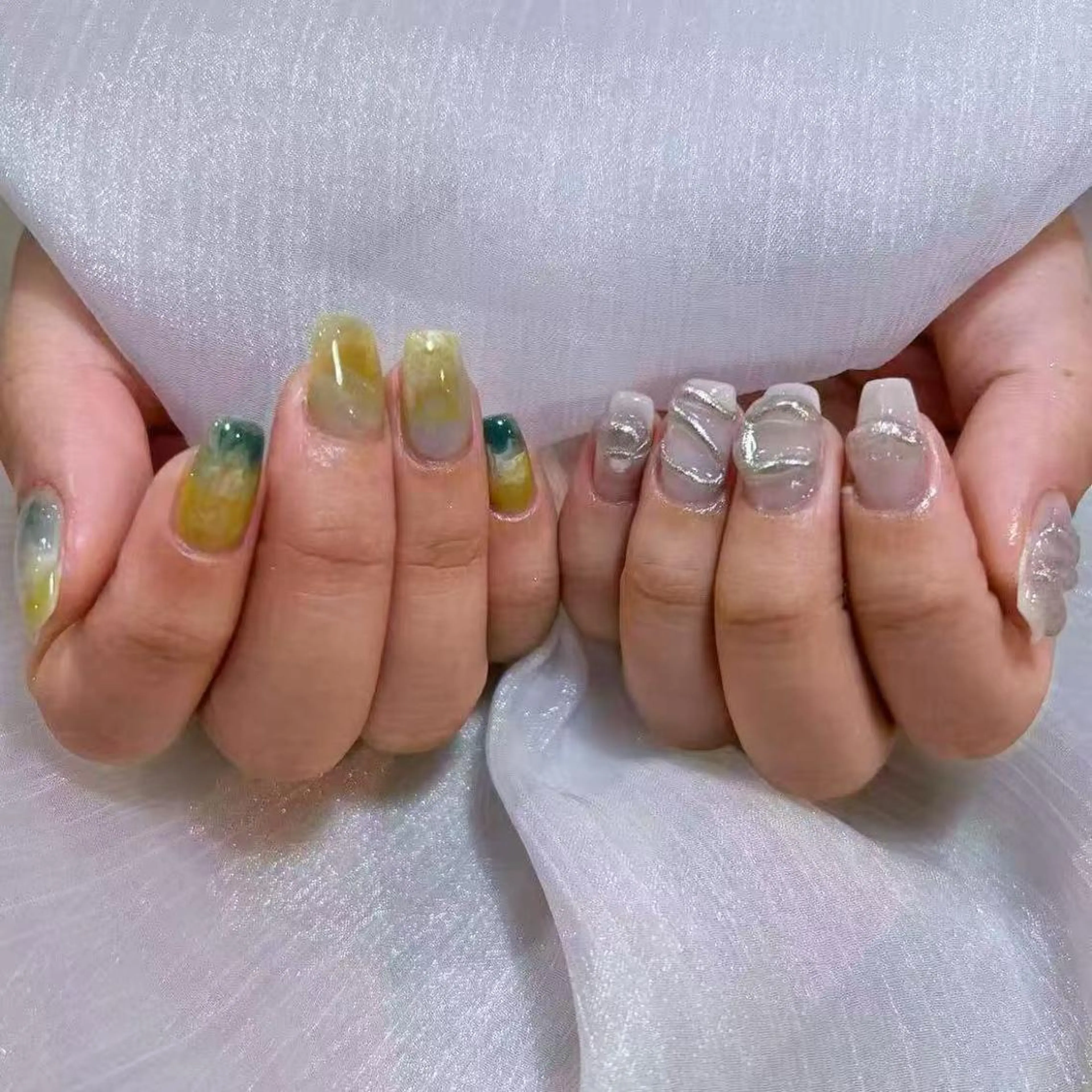 ネイル ハンドネイル DIAMOND Nail☁️のネイルデザイン