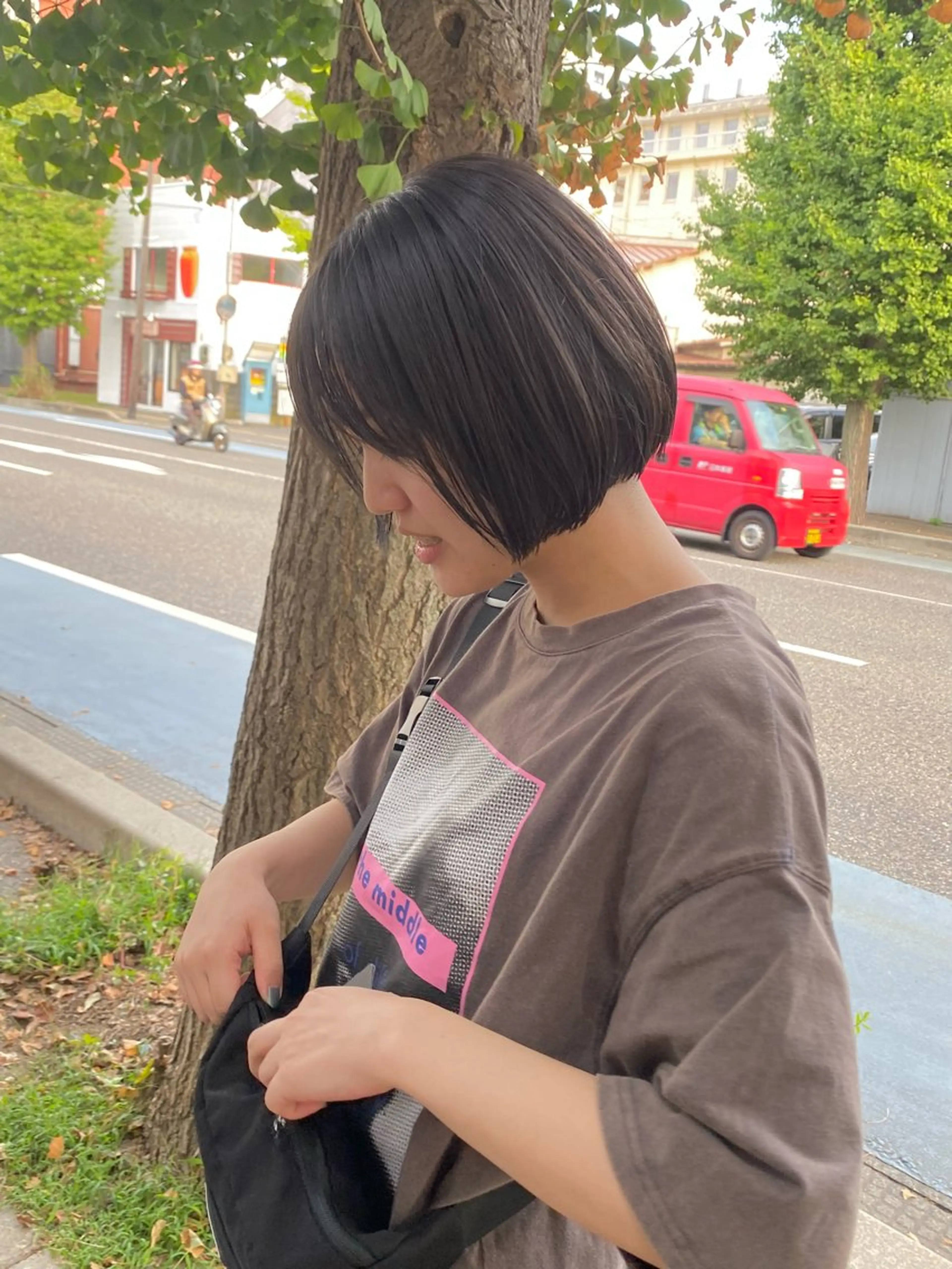 ショート 小日向 沙織のヘアスタイル