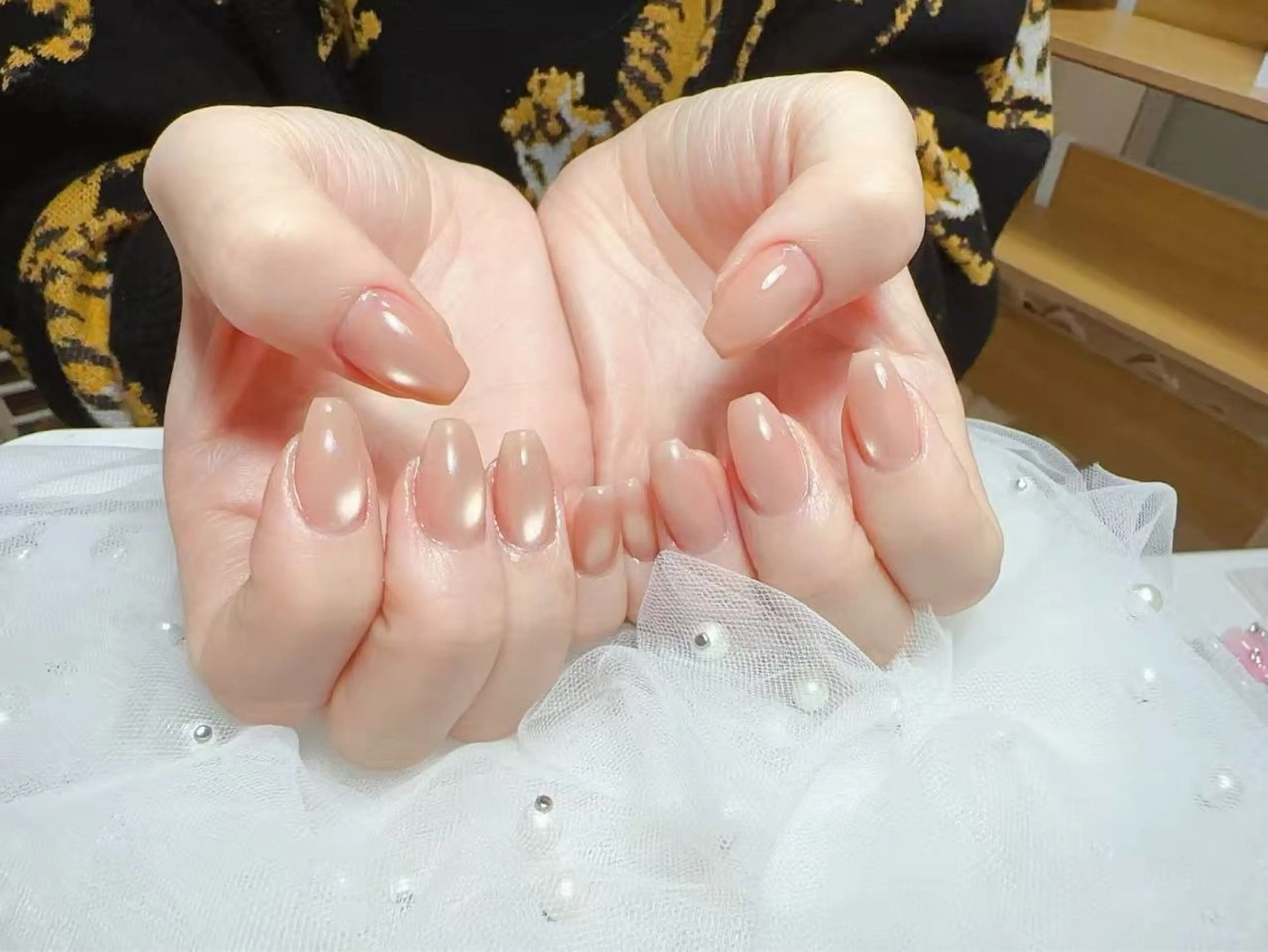 ネイル ハンドネイル ハンドケア ゆ きのネイルデザイン