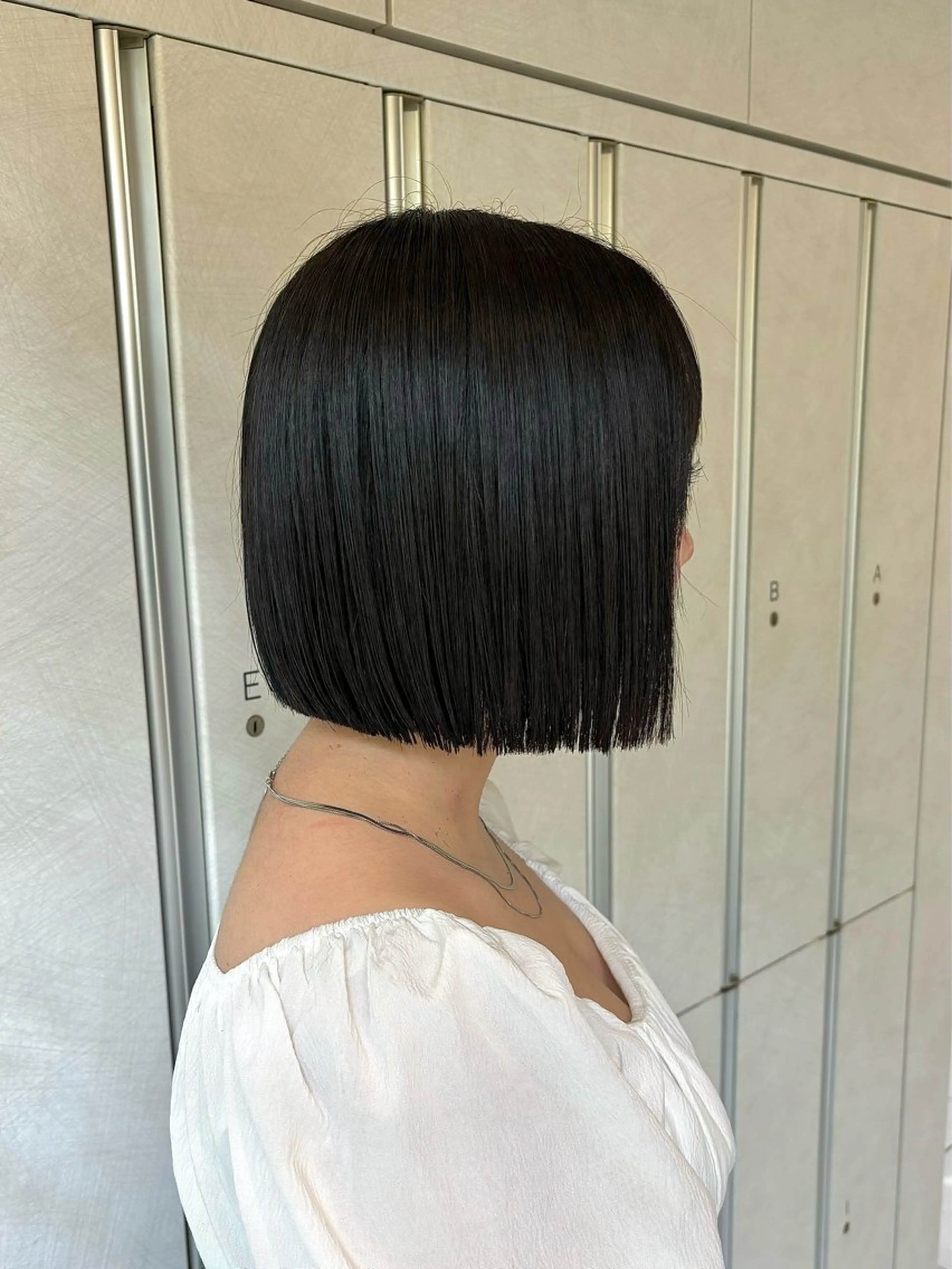 ショート ボブ レイヤーカット/ボブ /nene🍥⋆*のヘアスタイル