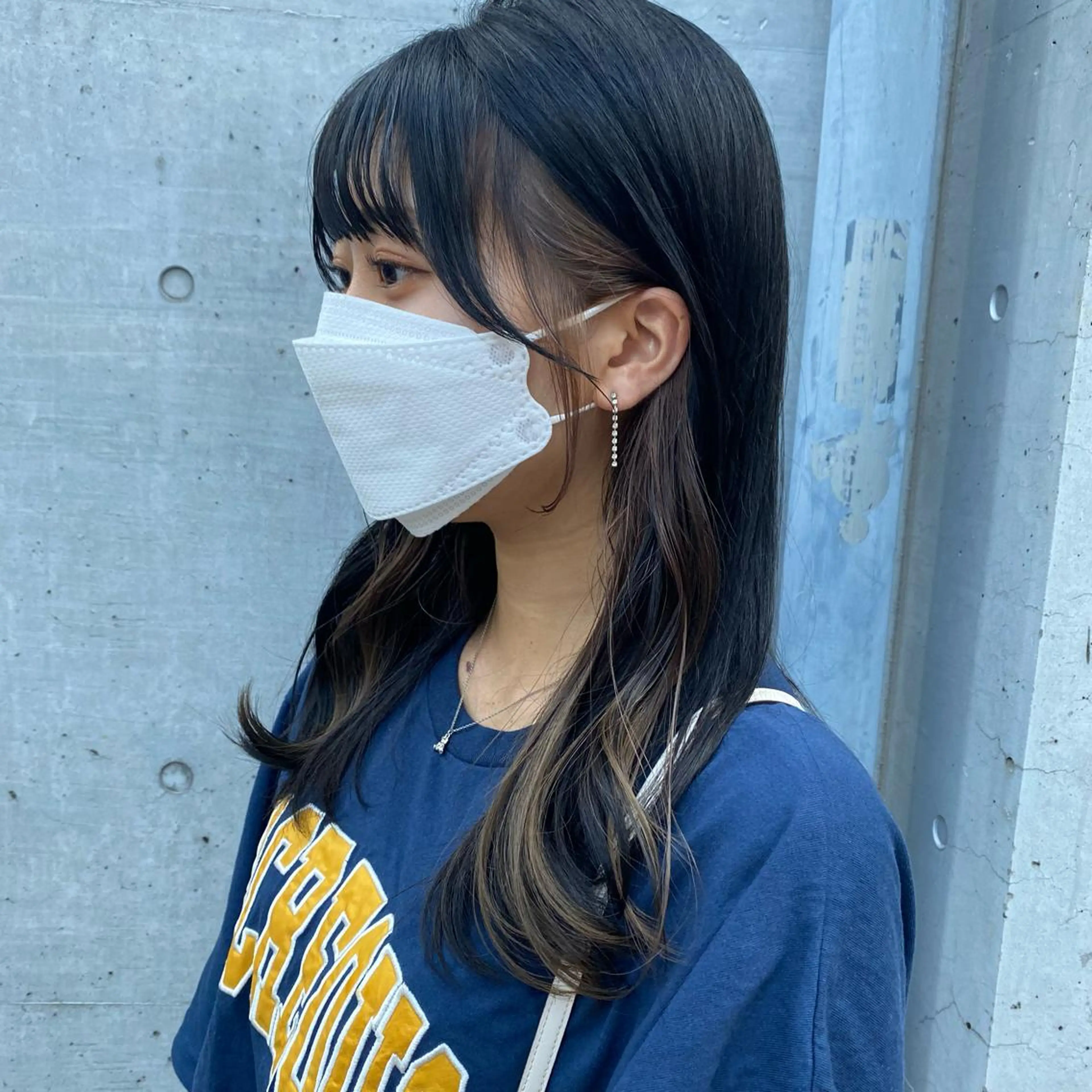 セミロング カラー 🪭risa 暖色/レイヤー🪭のヘアスタイル