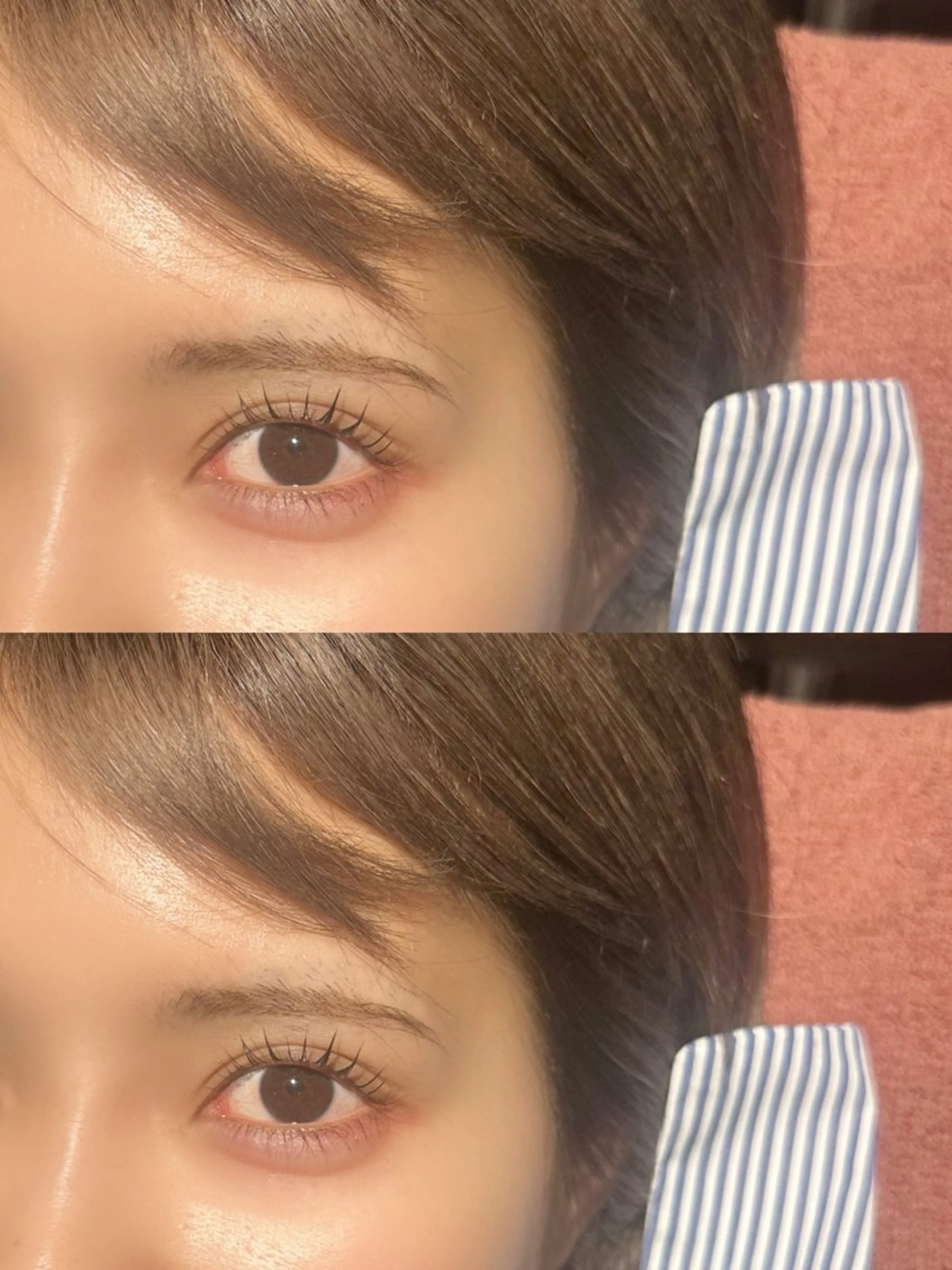 パリジェンヌ風まつげパーマ💖コーティングなしの写真