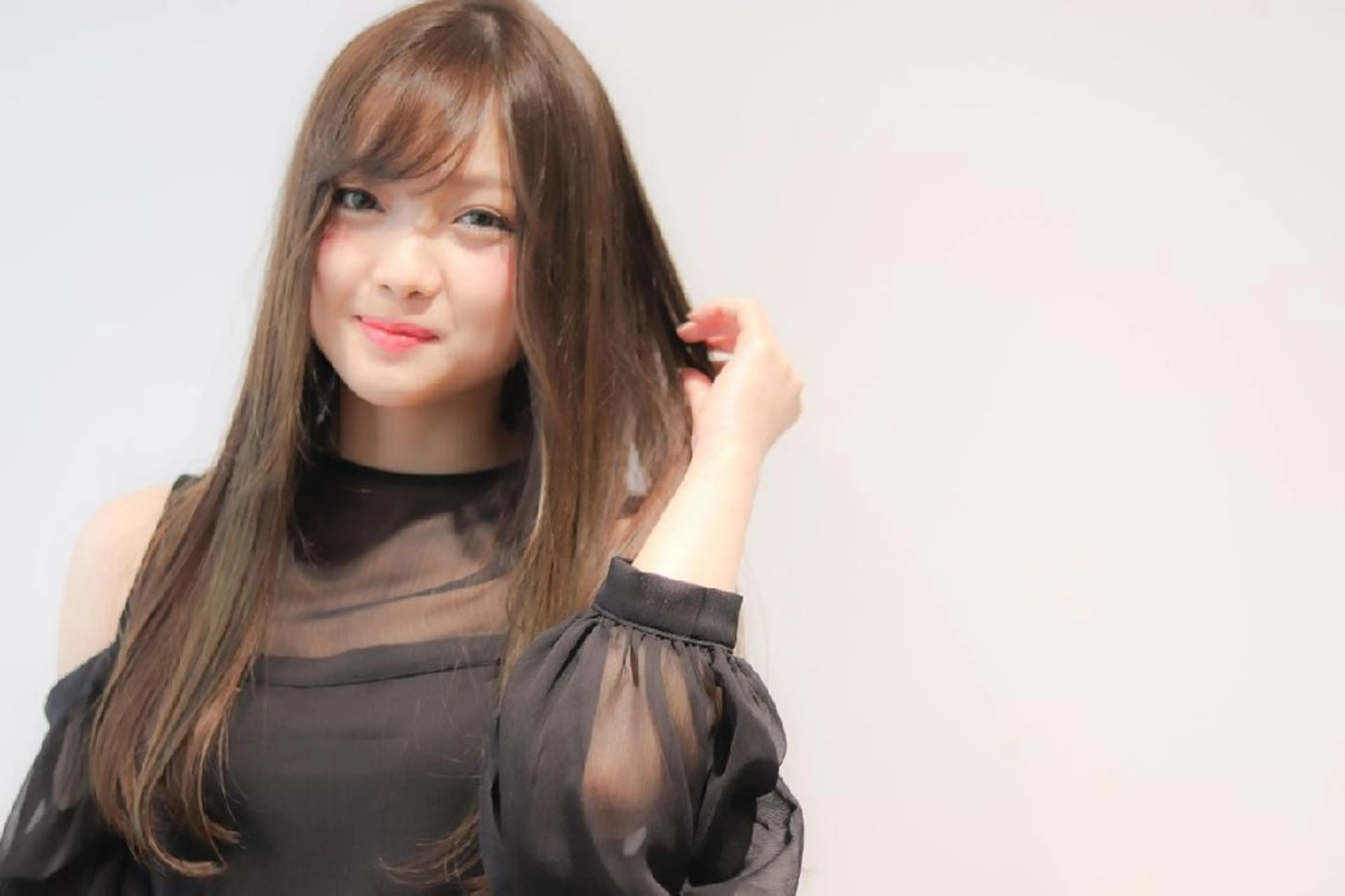 ロング カラー スタイリスト /仲川葵のヘアスタイル