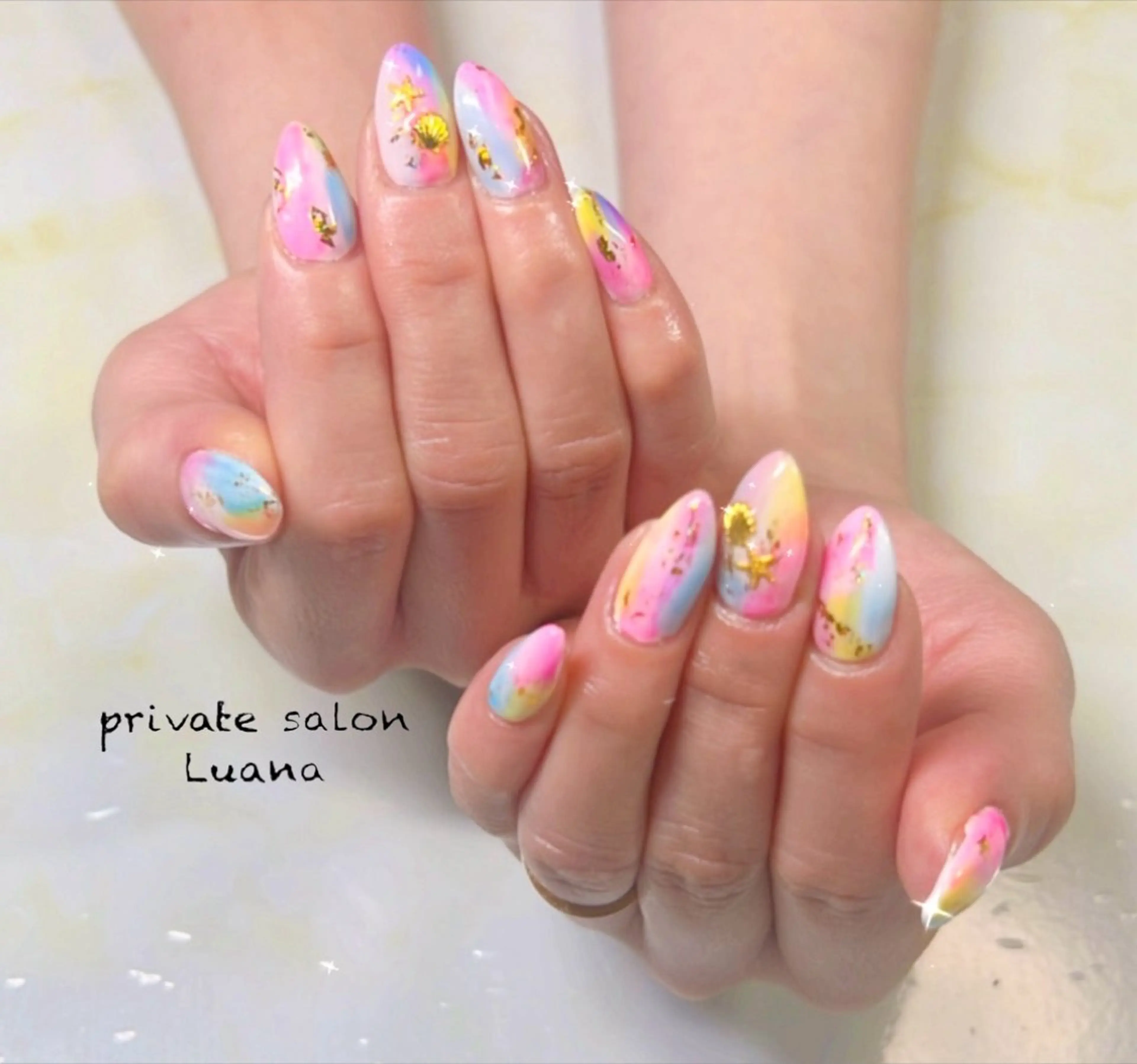 ネイル 自宅ネイルサロン ルアナのネイルデザイン