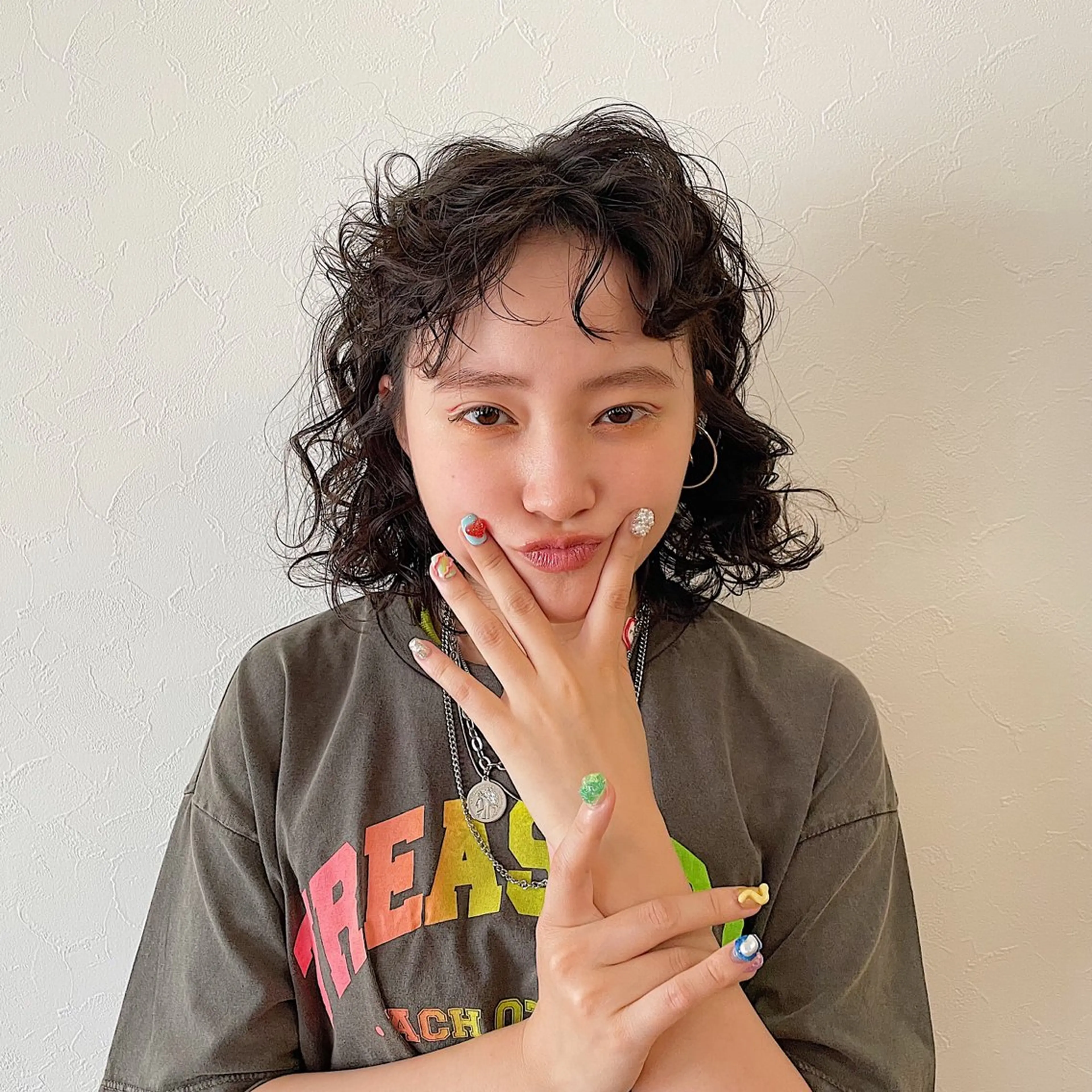 ショート カット ヘアカラー loop hair所属・kohatsu こはっちゃんのネイルデザイン