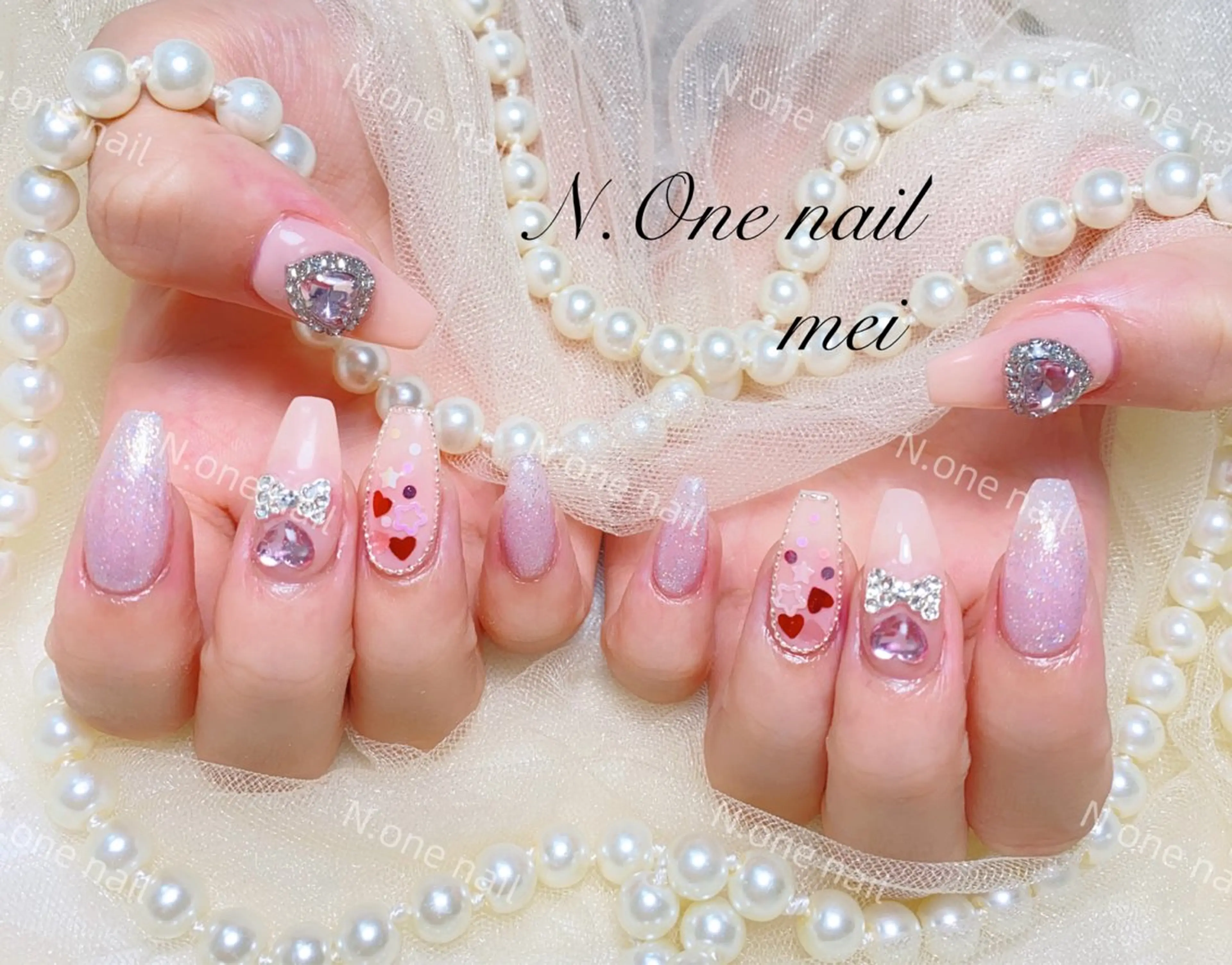 ネイル N.one mei🎀のネイルデザイン