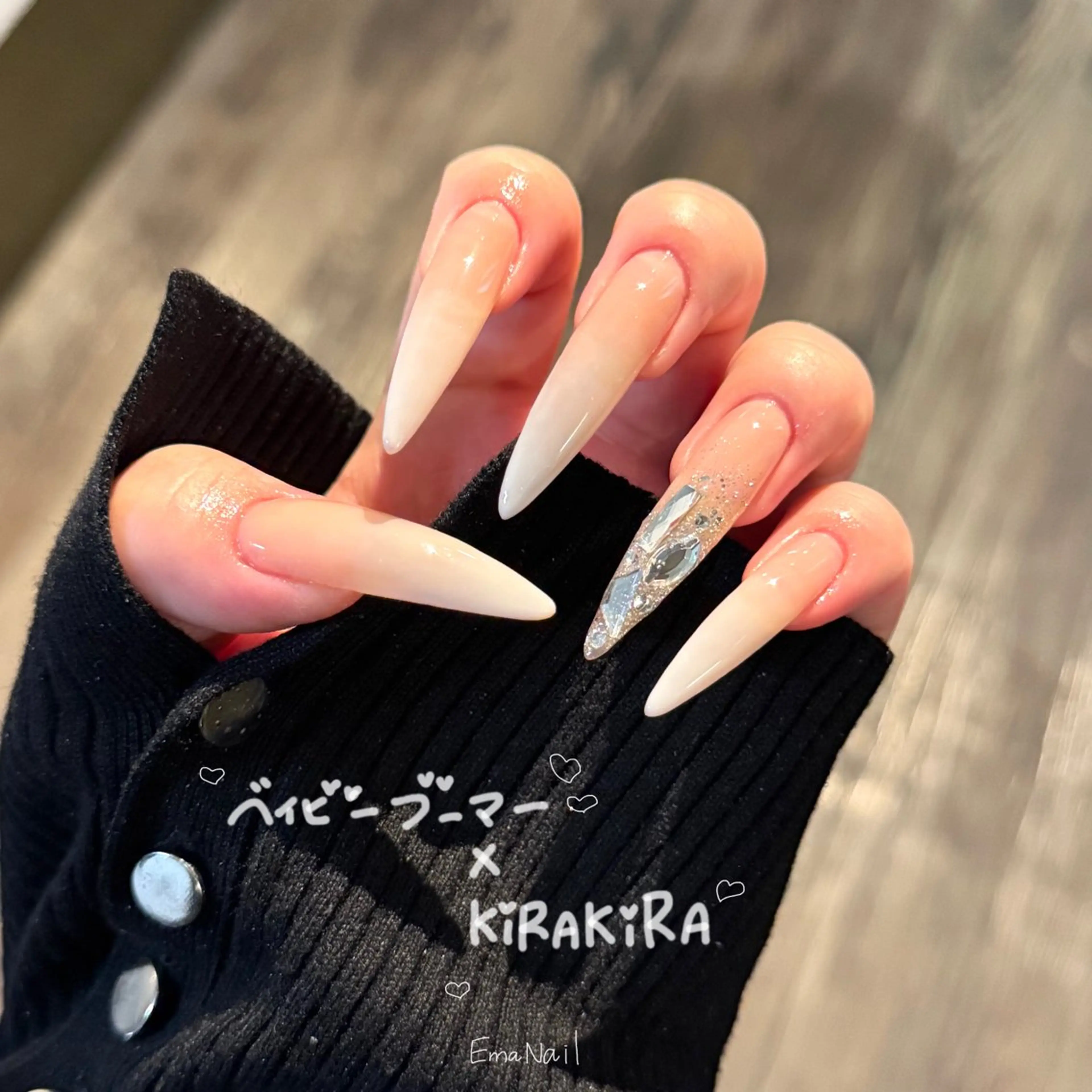 ネイル ハンドネイル EmaNail＋KIHAKUYA東大阪長瀬店所属・EmaNail YUIのネイルデザイン