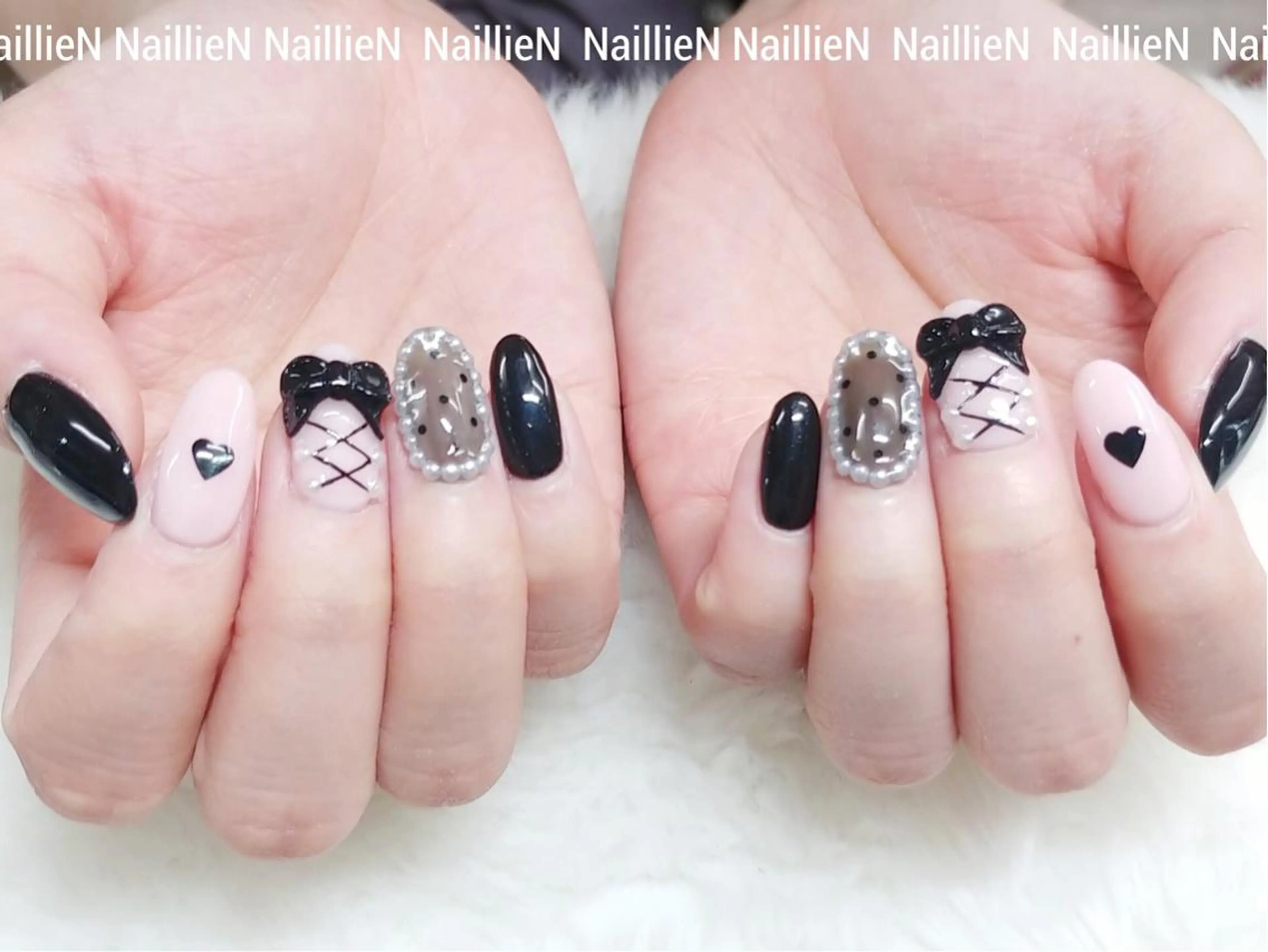 ネイル ピンク ハンドネイル Nail lieNのネイルデザイン
