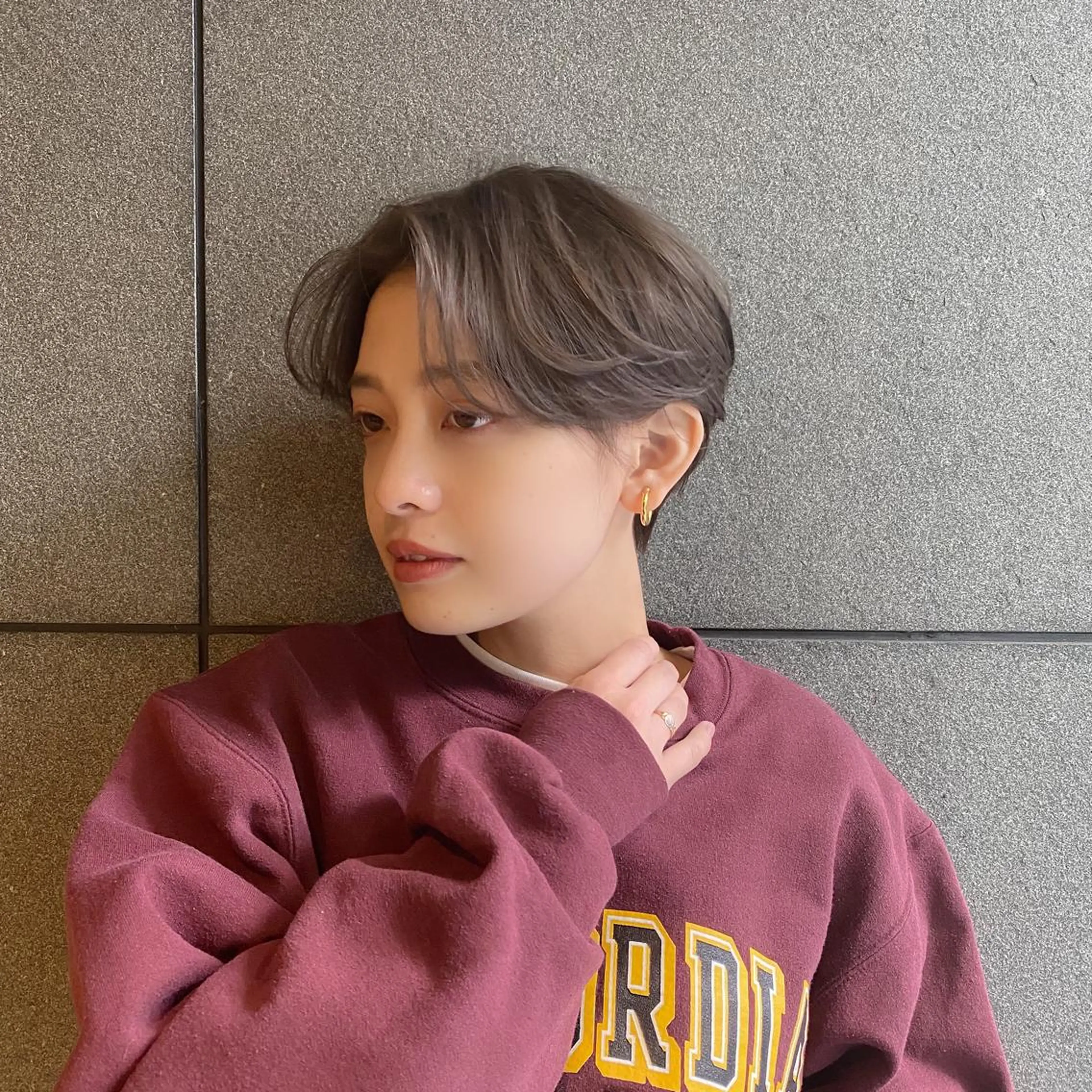 ショート カラー パーマ ヘアアレンジ メンズ キッズ ネイル マツエク・マツパ カット トリートメント ANSENS  by  Mode K's所属・顔周りレイヤー ☺︎shunのヘアスタイル