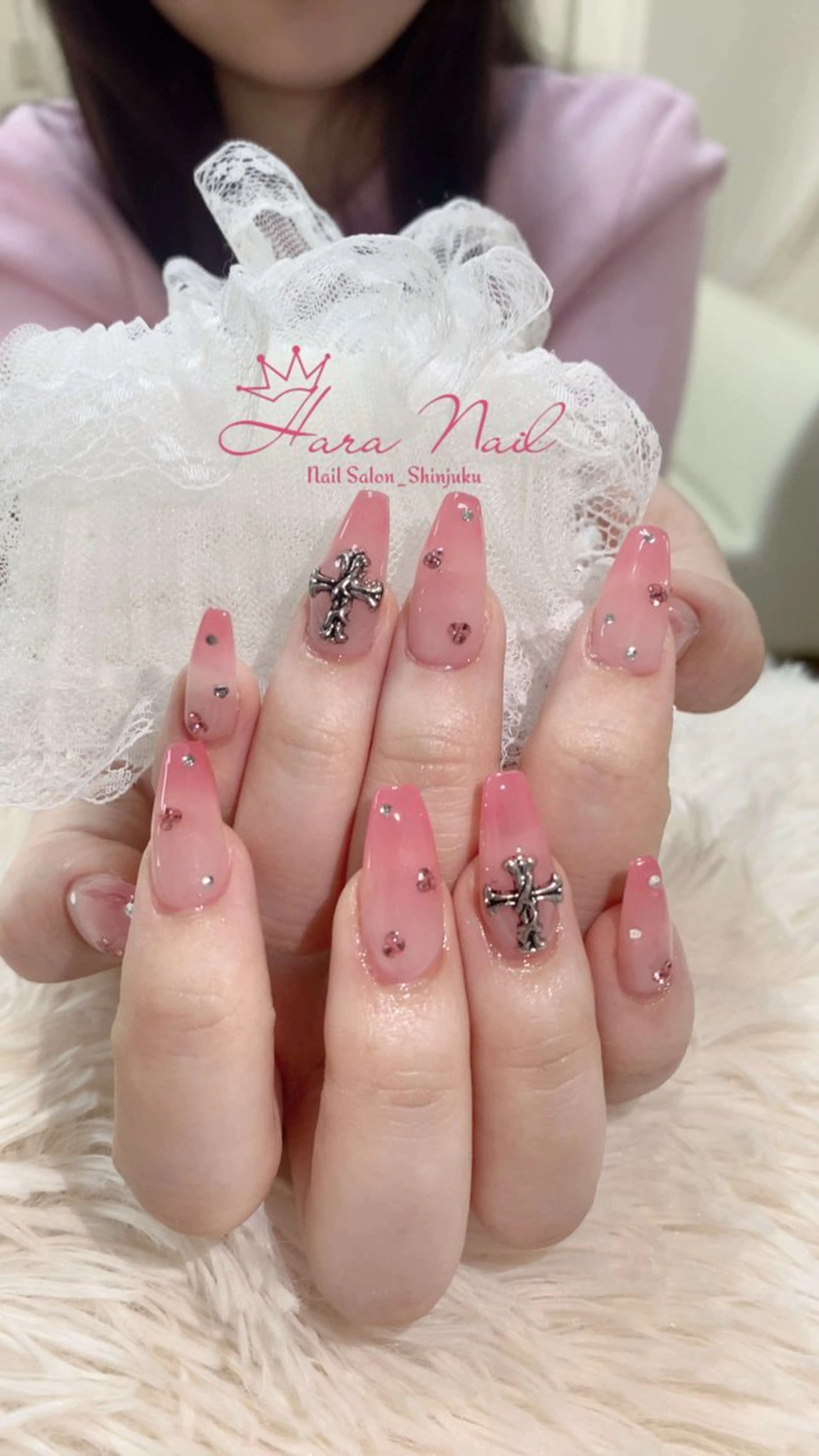 ネイル ハンドネイル ハンドケア Hara Nail 【パラジェル使用】のネイルデザイン