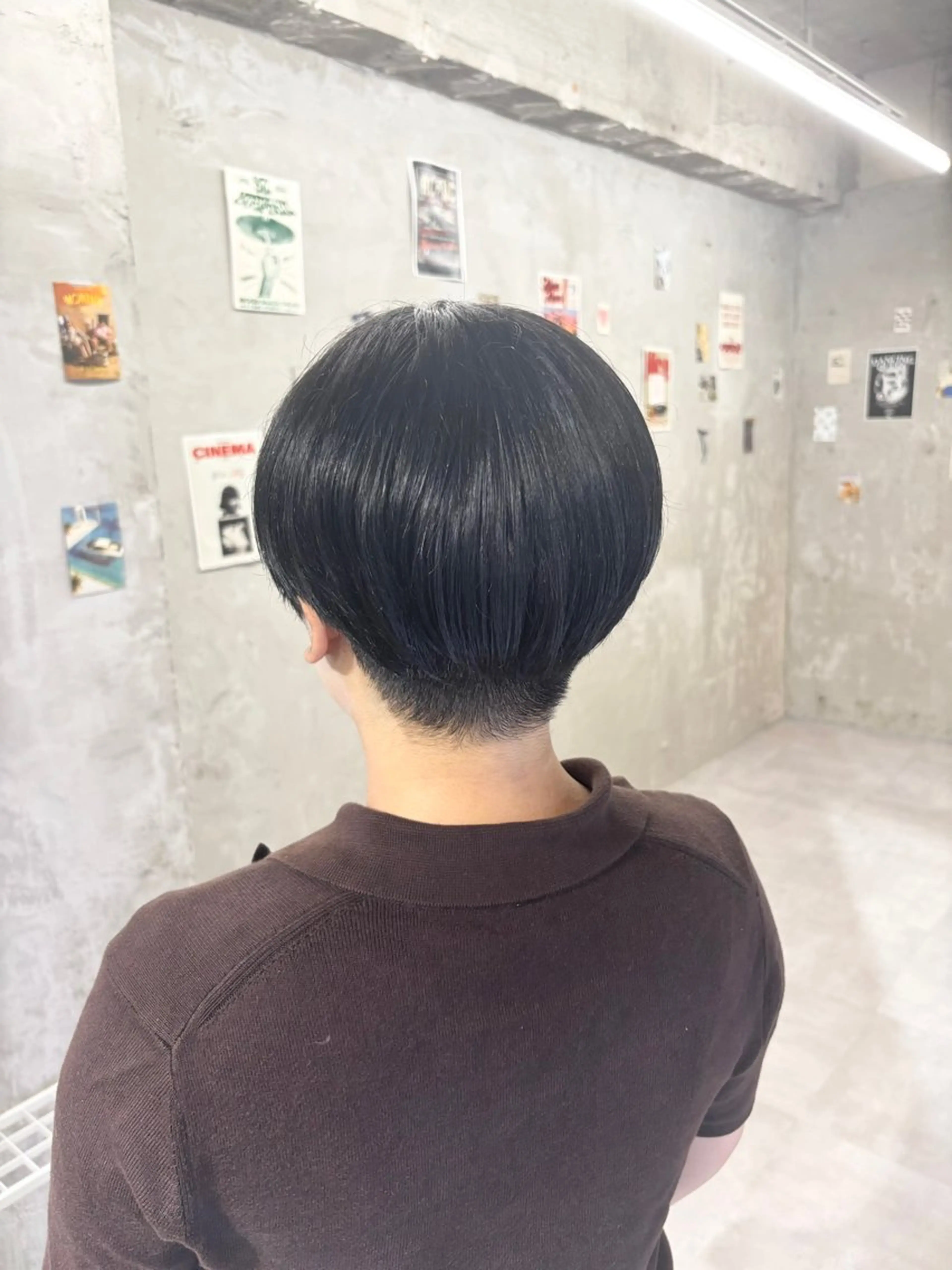 ショート カラー カット ヘアカラー トリートメント door white hideのヘアスタイル