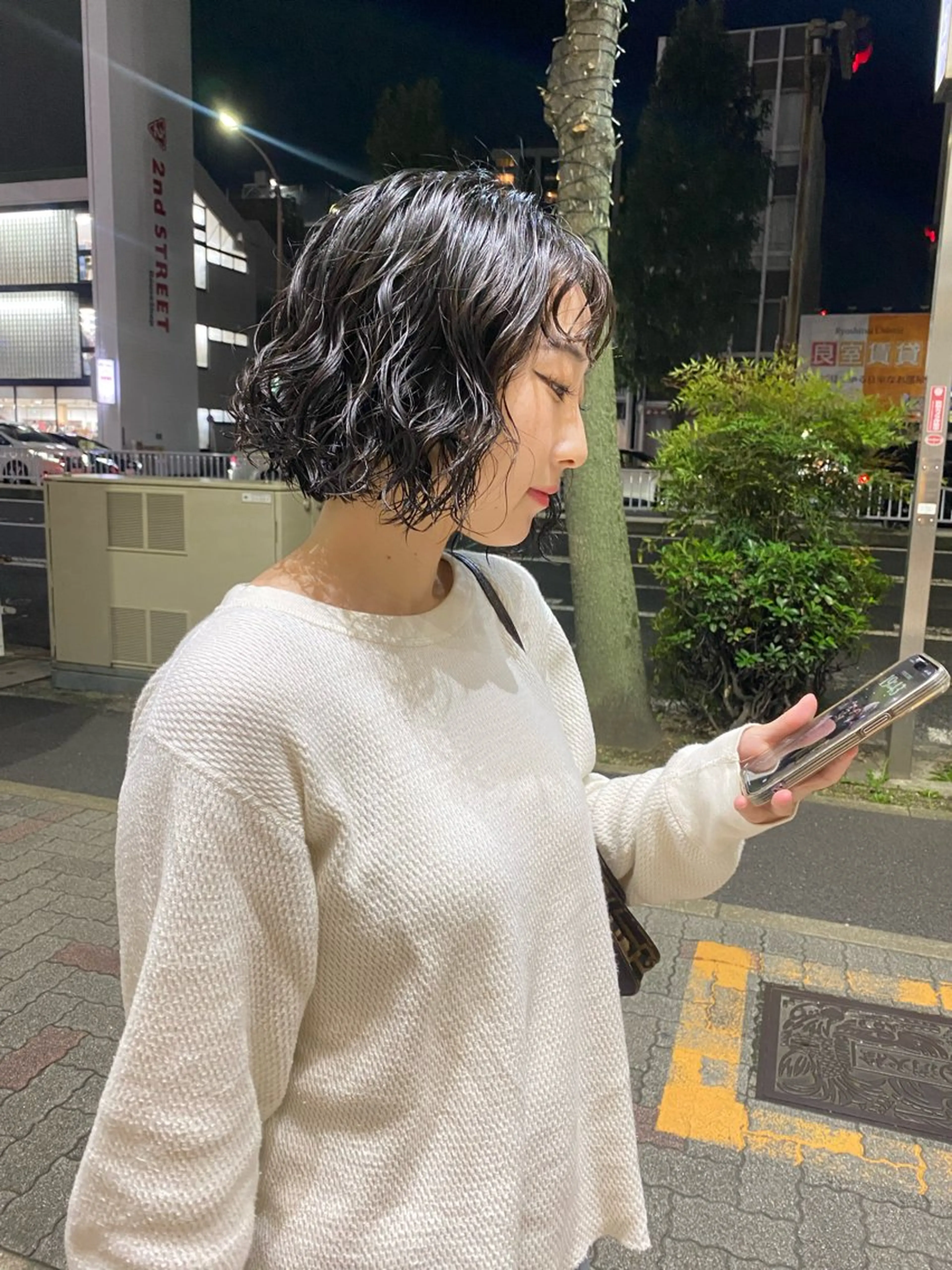 ショート パーマ パーマ 大須/パーマモデル 木場 健斗🌳のヘアスタイル