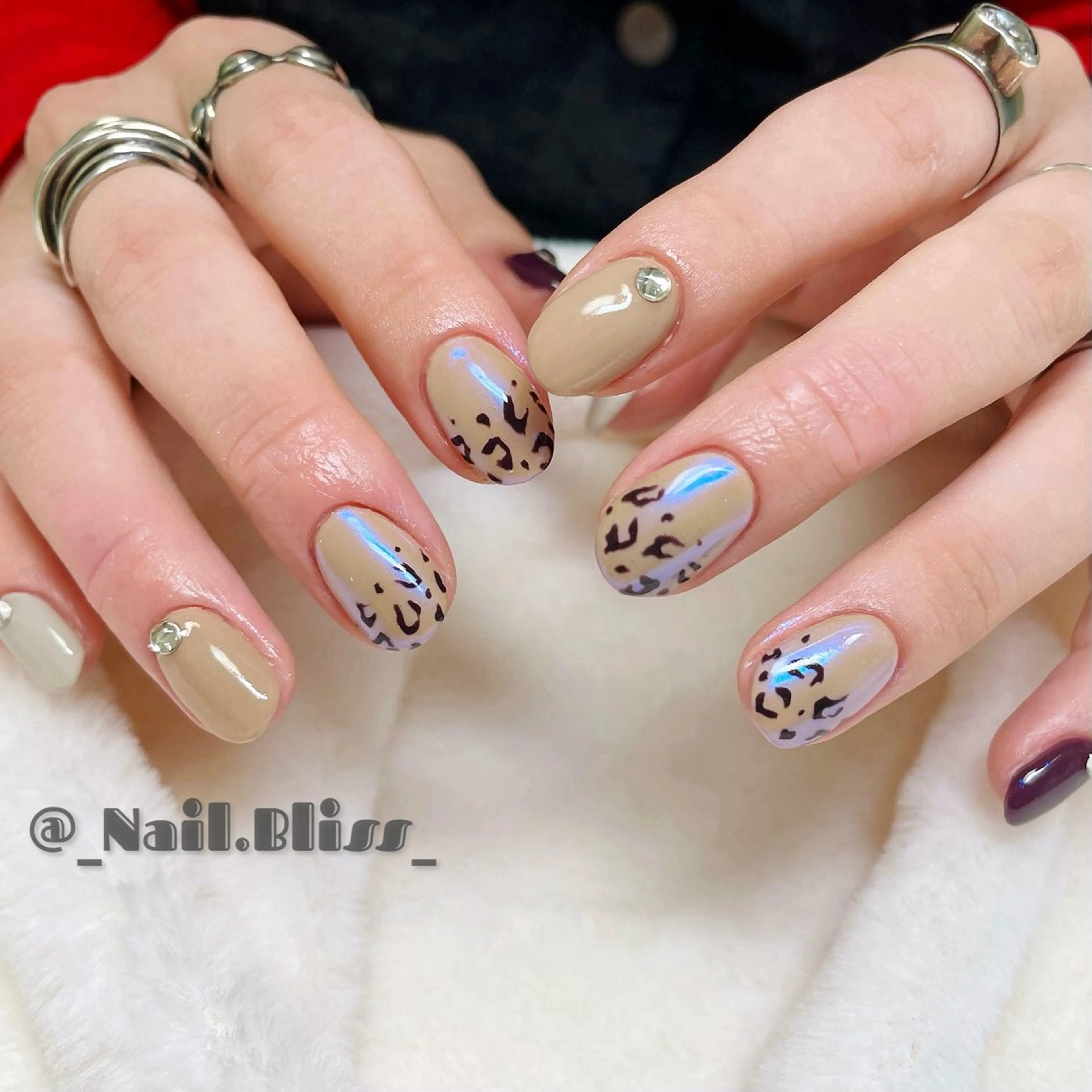 ネイル 持ち込み ハンドネイル NAIL BLISSのネイルデザイン
