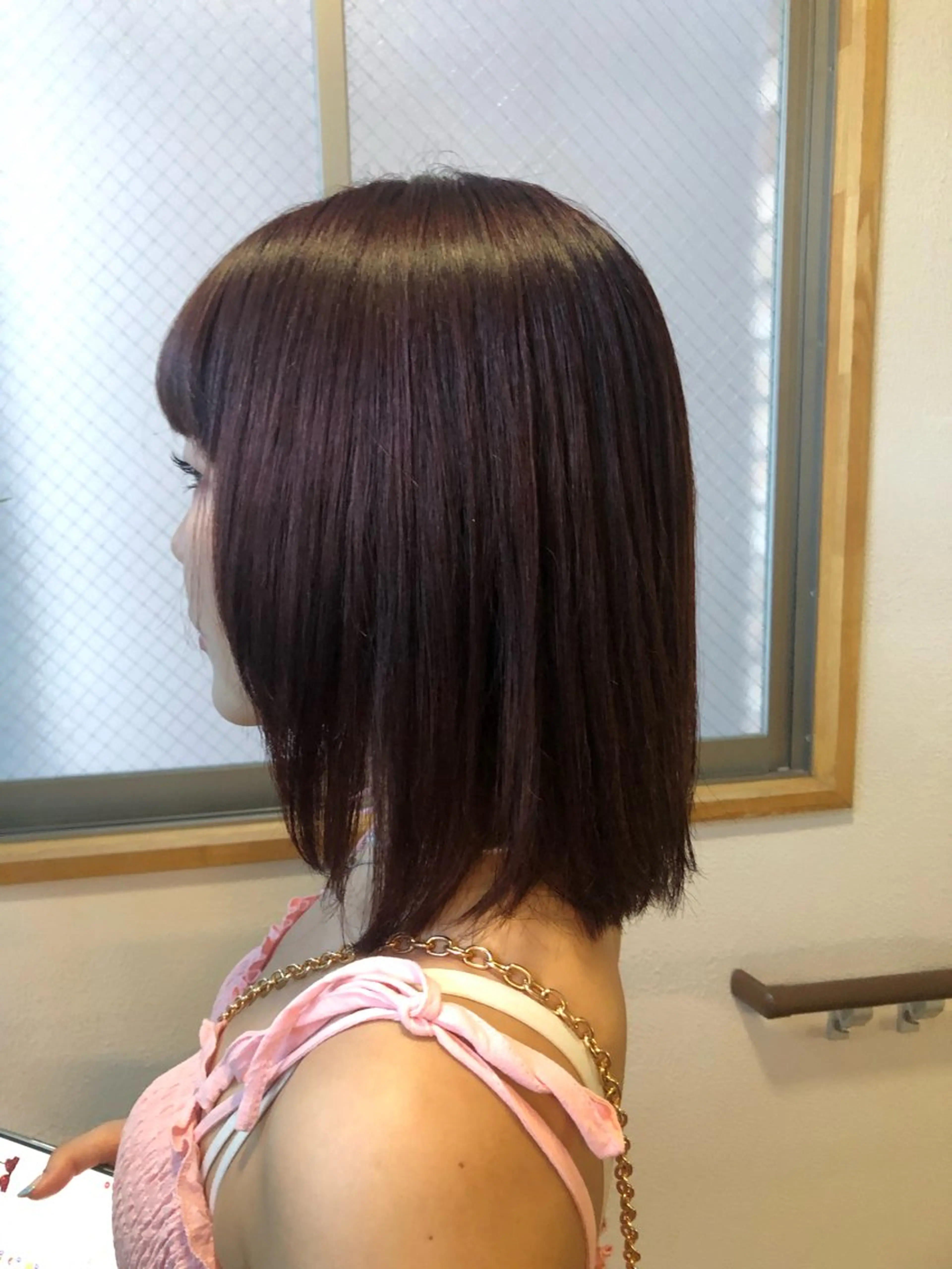 ミディアム カラー haruka 遥歌のヘアスタイル