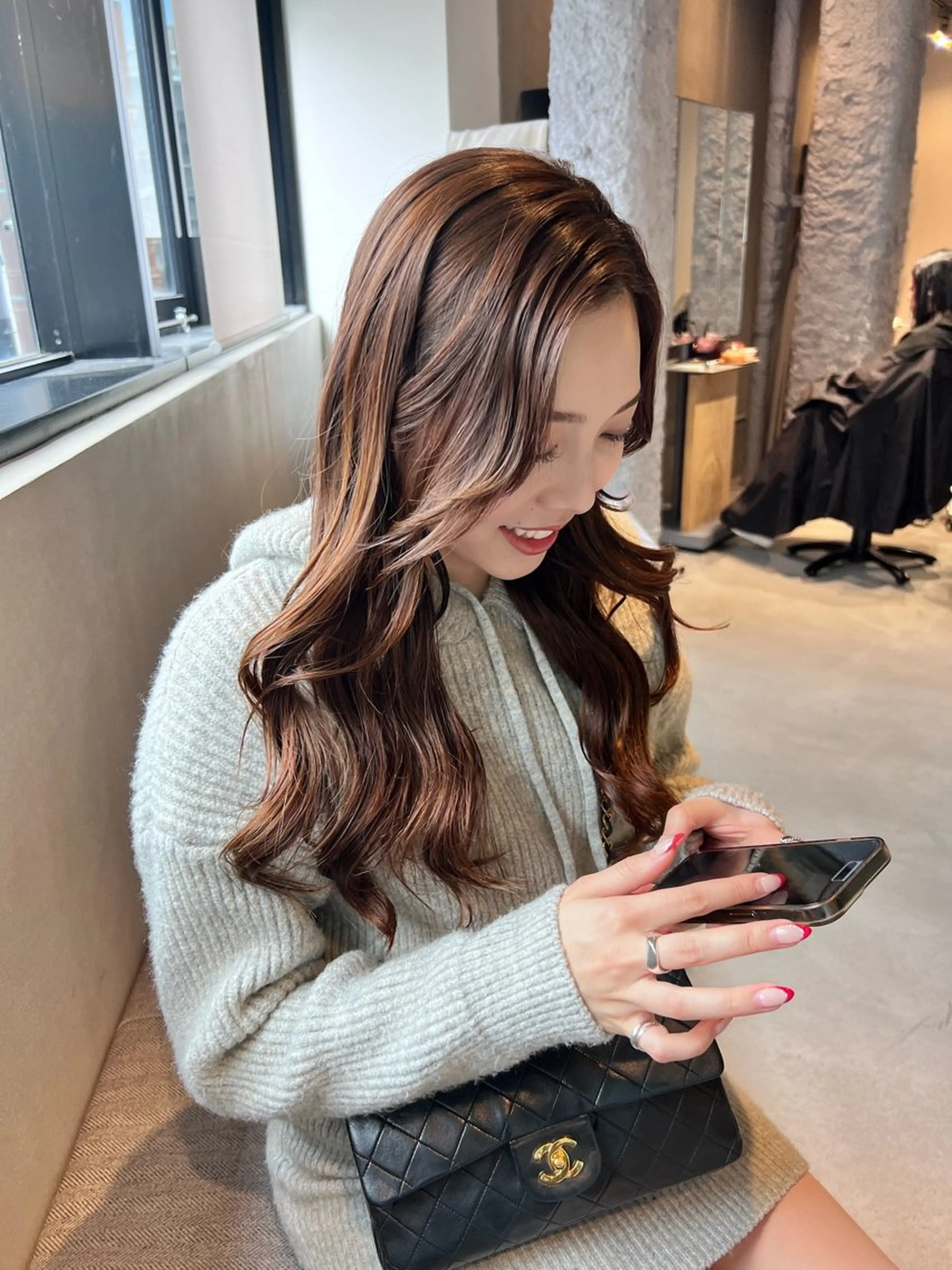 ロング ロカリタ　河原町三条所属・🌐👽フクイ キララ🌎💎のヘアスタイル