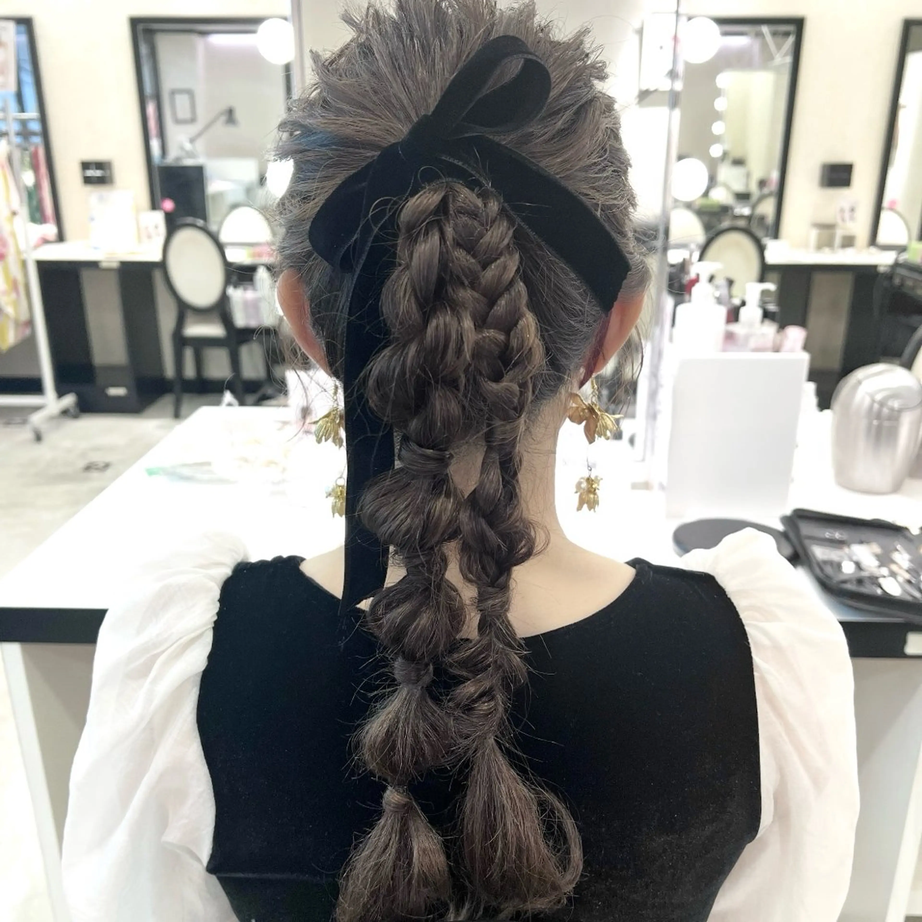 ロング ヘアアレンジ ヘアセット eyelash salon fil 小倉店所属・fil 小倉店 Yukaのヘアスタイル