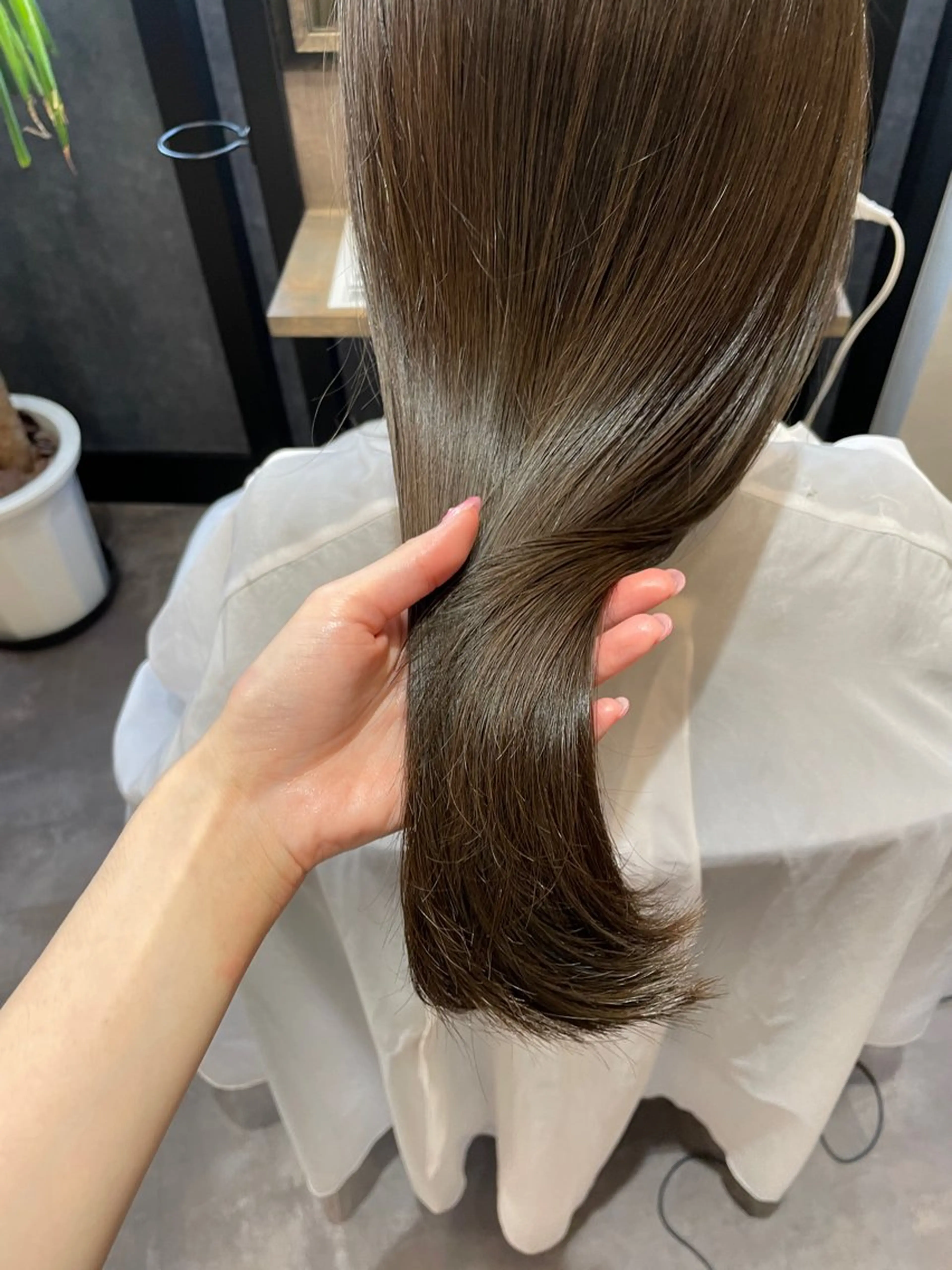 🌧✨【ワンカラー+水分たっぷり4stepトリートメント】の写真