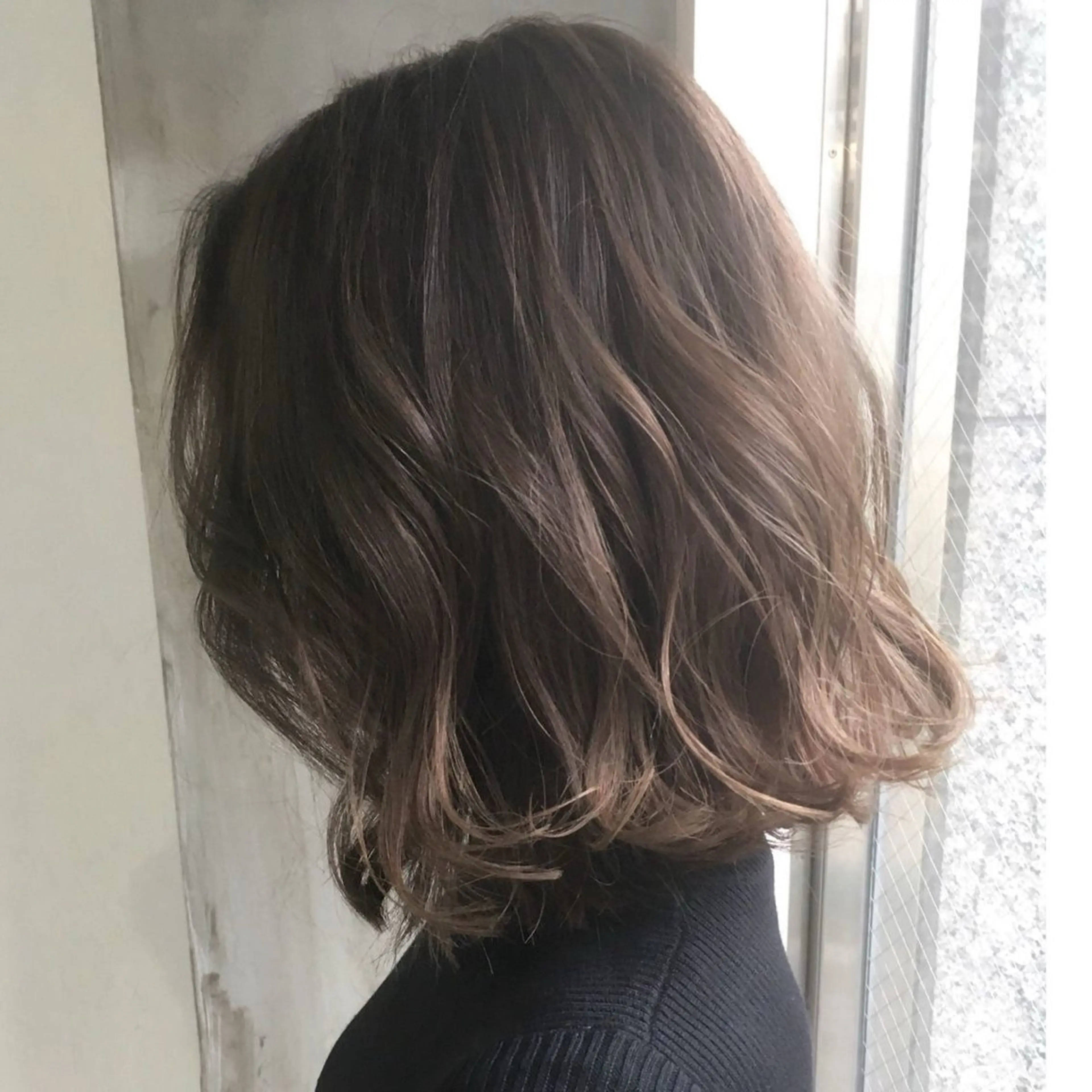 【✨無料平日限定✨】​〜​ミディアム・ボブ🌀パーマ風コテ巻きヘアセット​〜​の写真