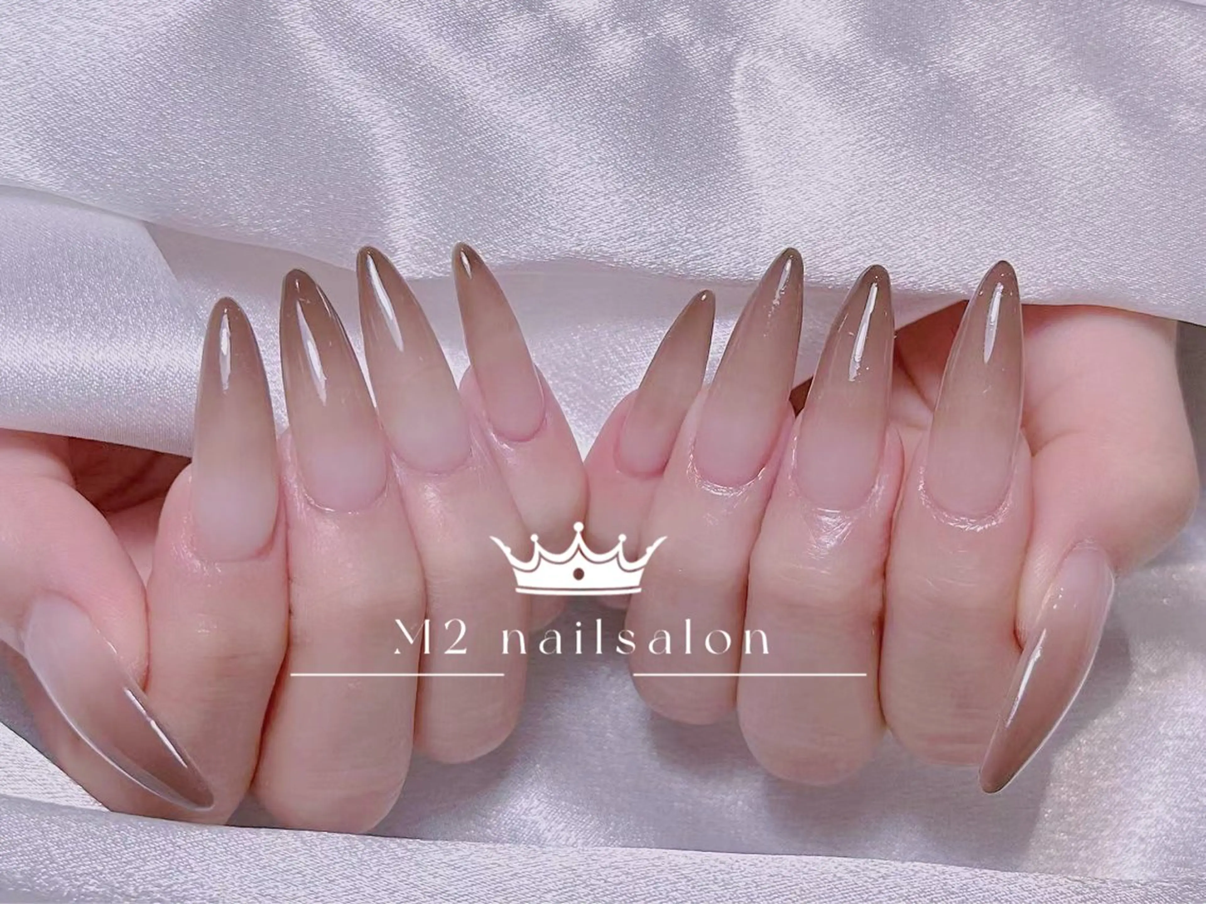 ネイル ハンドネイル 長さだし専門店 M2　rikaのネイルデザイン