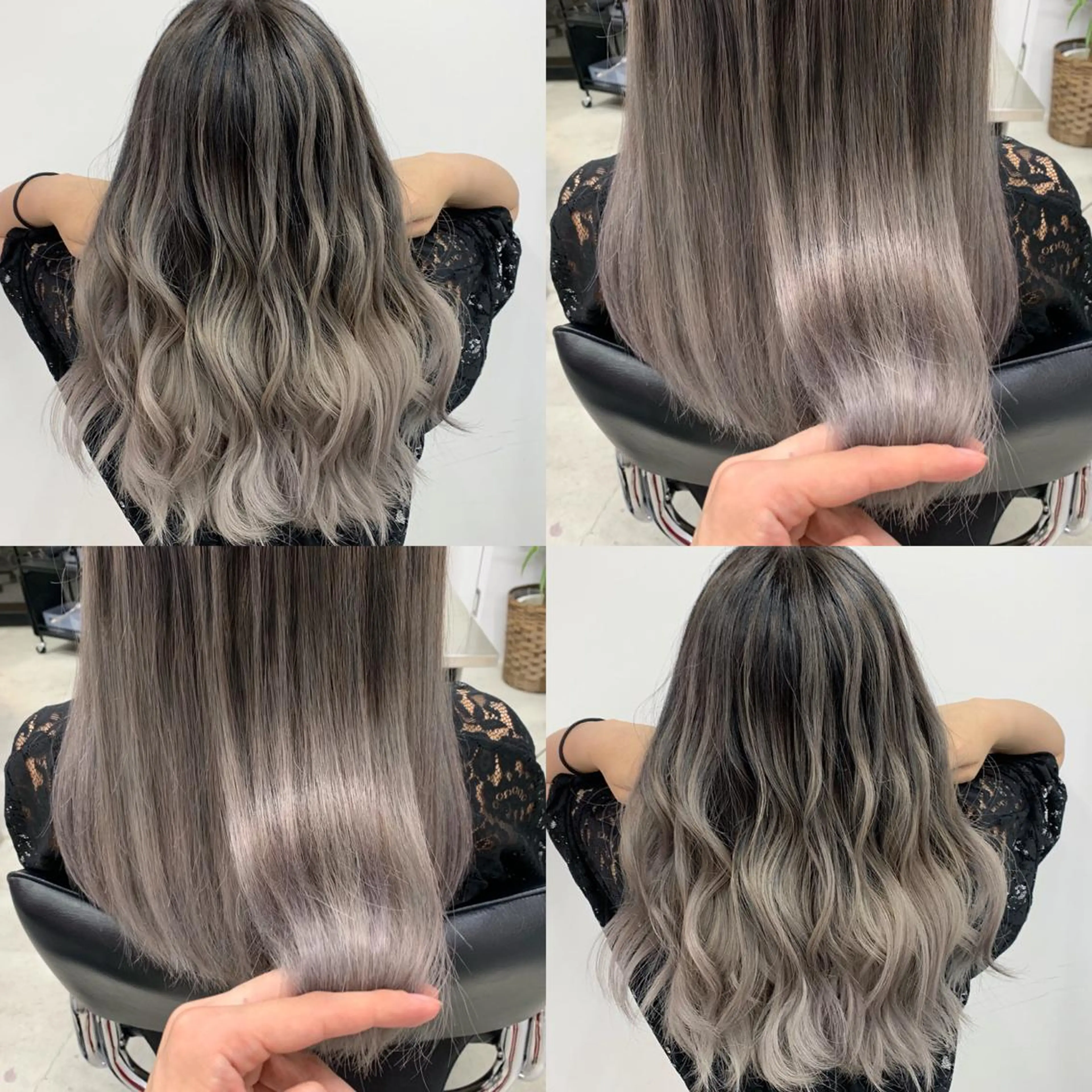 ロング カラー バレイヤージュ レイヤーカット ✨カラー指名 No.1✨keitaのヘアスタイル