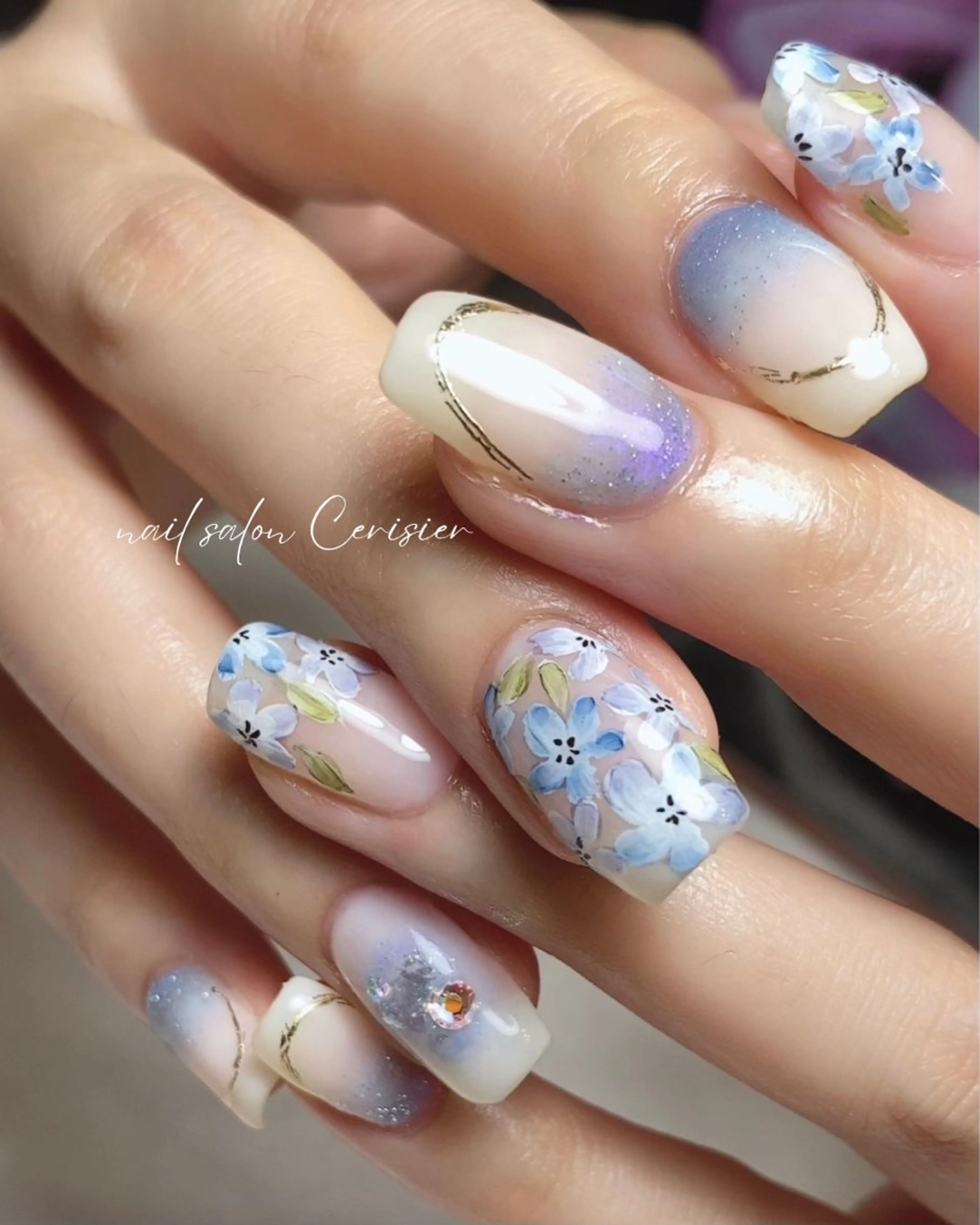 ネイル ハンドネイル cerisier nailのネイルデザイン