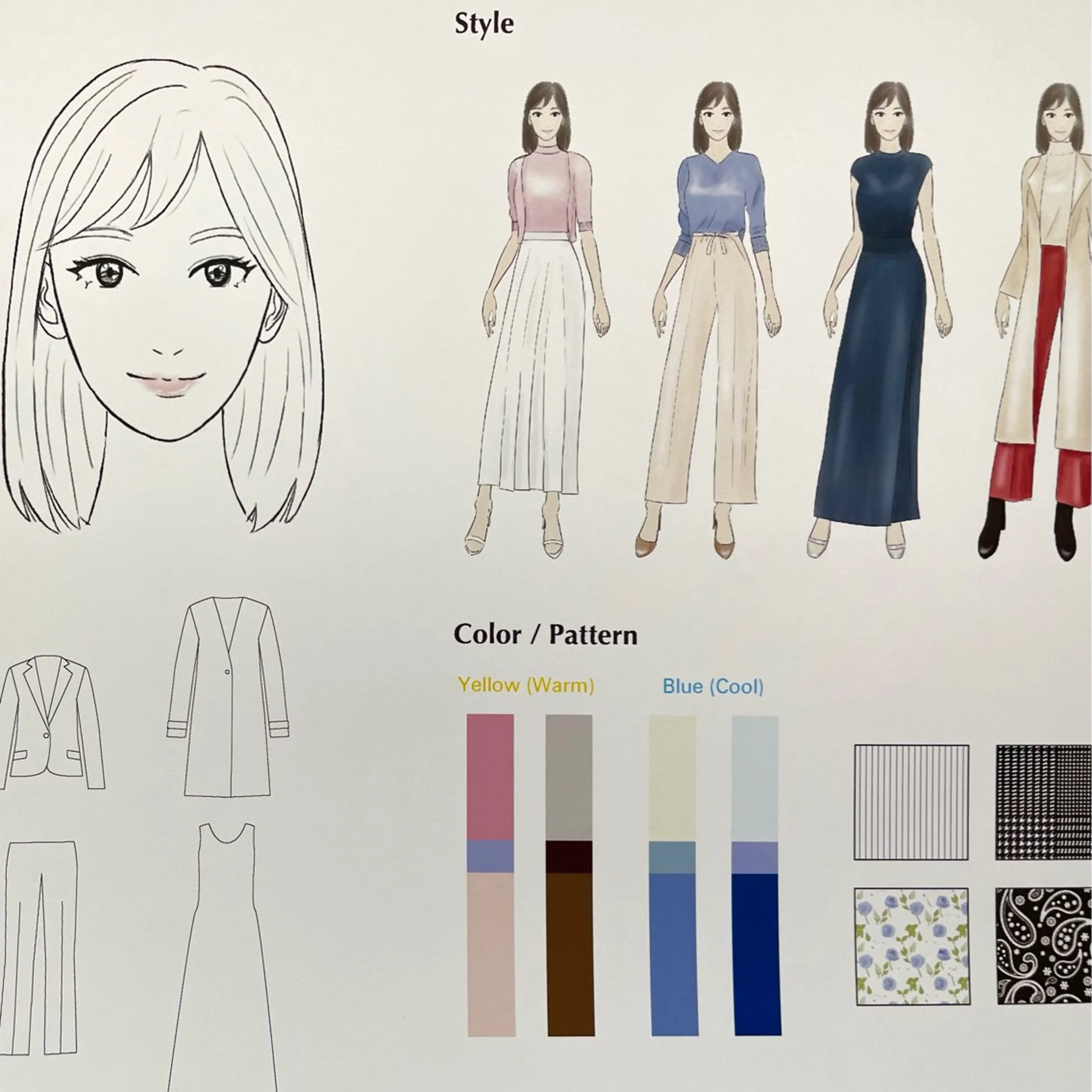 骨格診断＆顔タイプ診断 (女性のみ)の写真