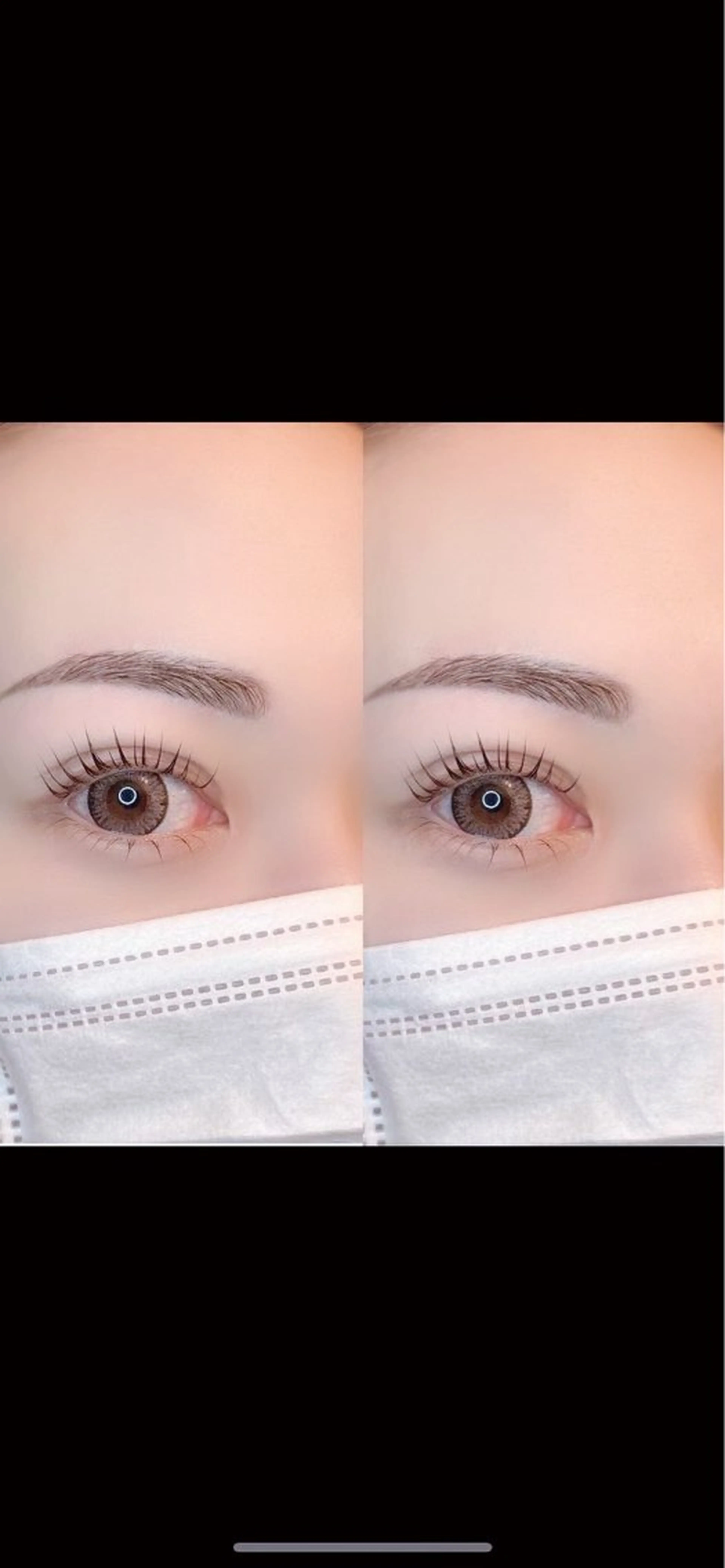 マツエク・マツパ パリジェンヌラッシュリフト 一重×まつ毛パーマ パリエク 💗NANASEのマツエク・マツパデザイン