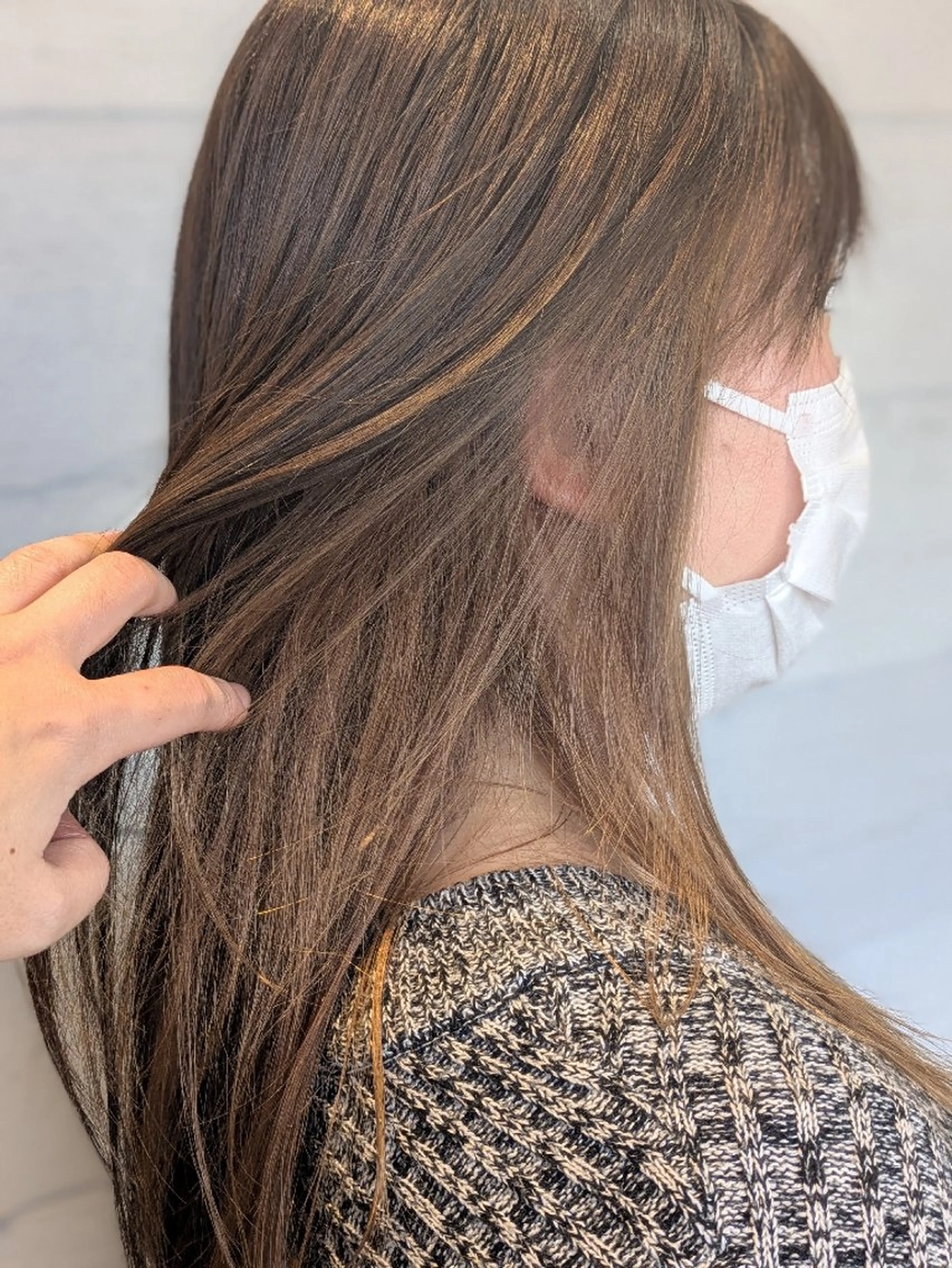 カット+💛インナーカラー🤎+3stepトリートメント（初回〜3回目来店限定）の写真