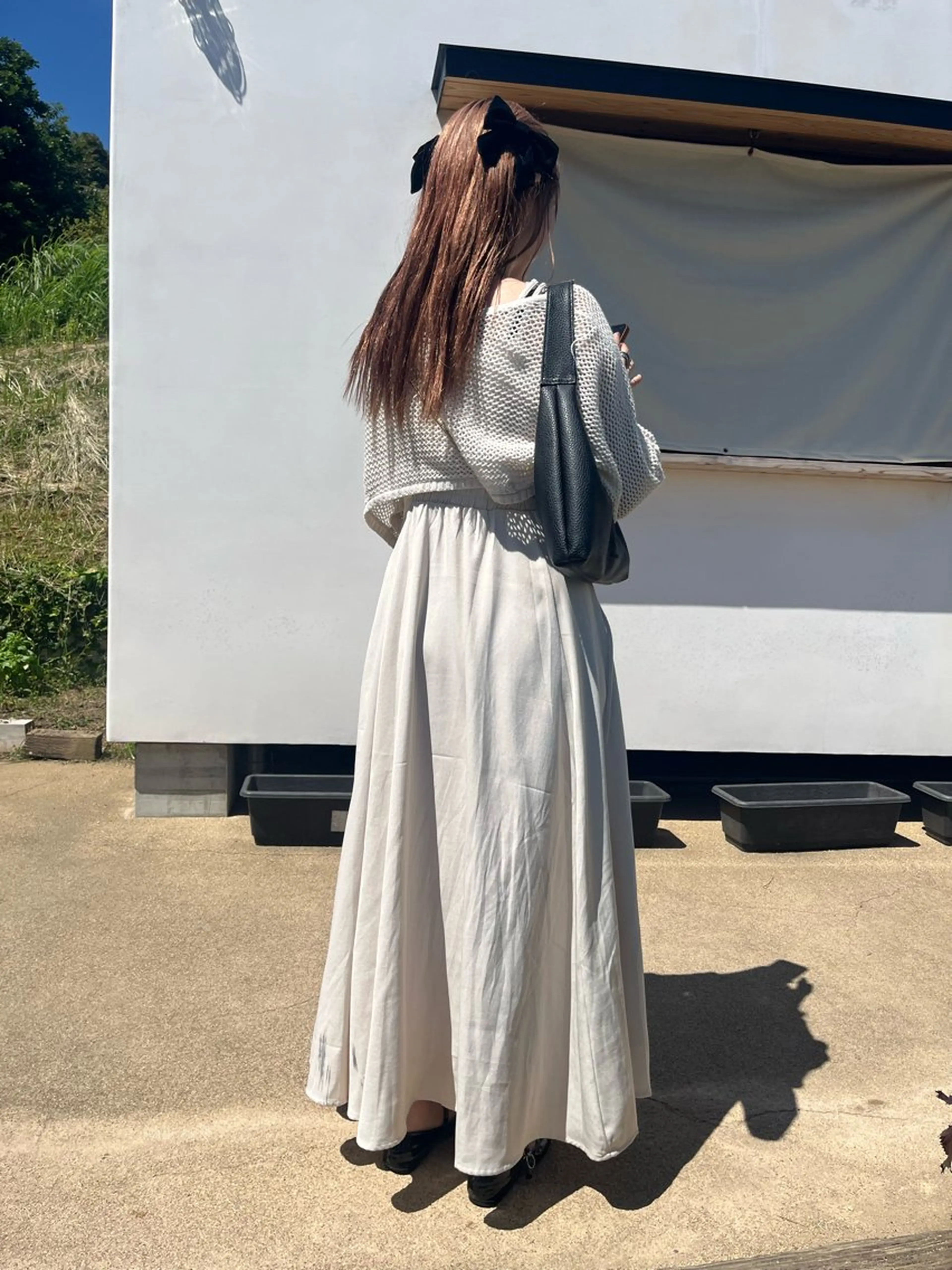 ロング カラー 佐藤 永夏のヘアスタイル