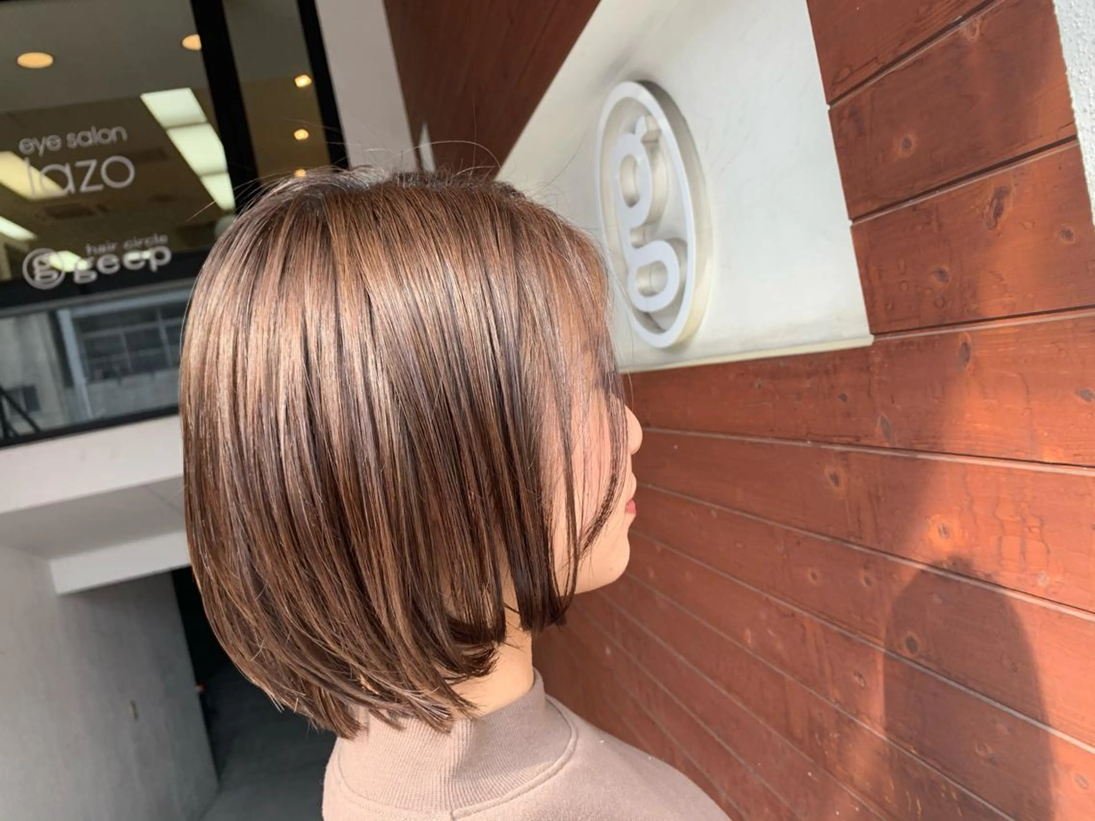 ショート カラー ボブ カット ヘアカラー トリートメント IORI #韓国ヘア#髪質改善のヘアスタイル