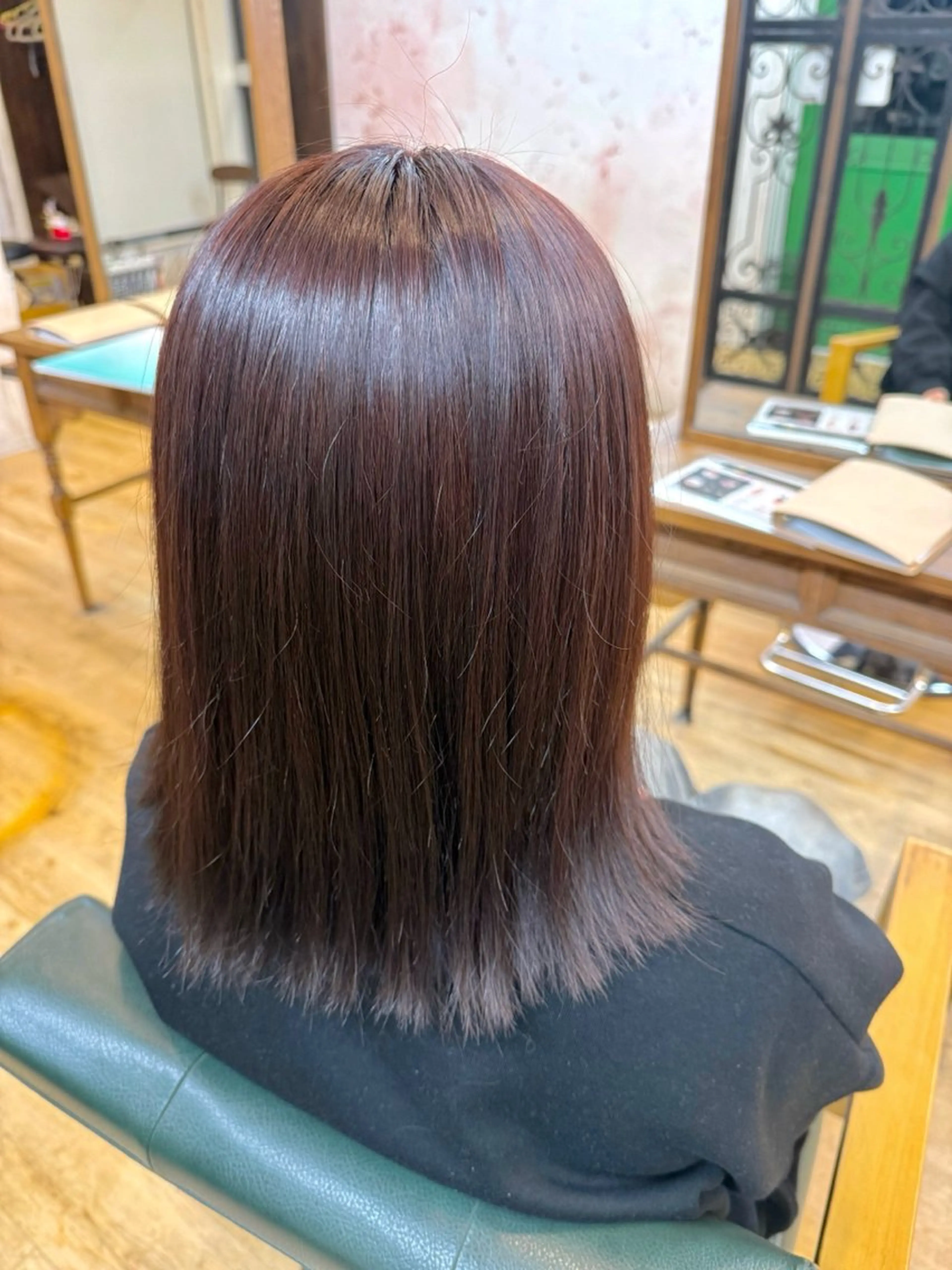 ✨モデル様限定価格✨艶カラー+1stepトリートメントの写真