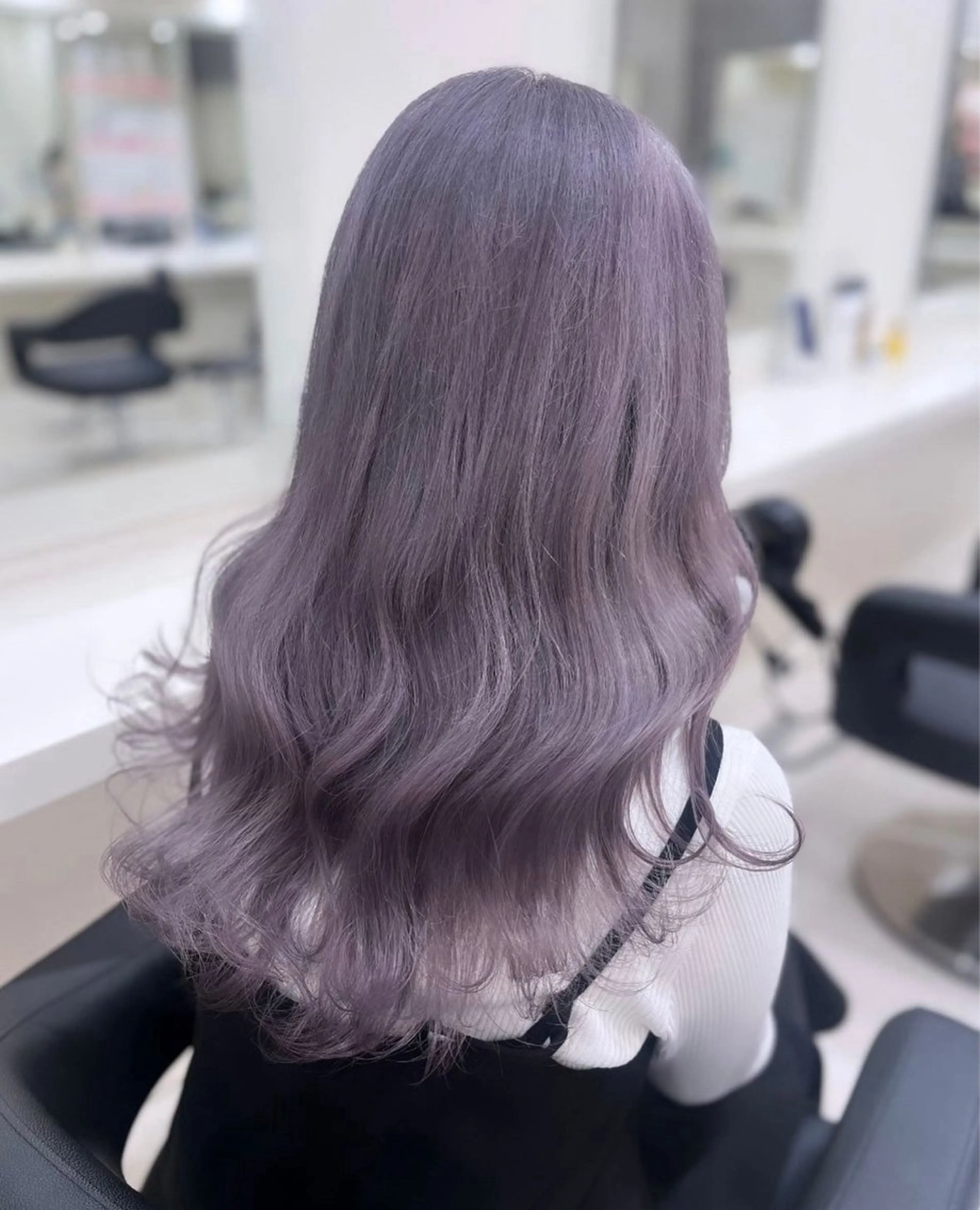 ロング 韓国ガーリー🤍ハイ トーン🤍Ayanaのヘアスタイル