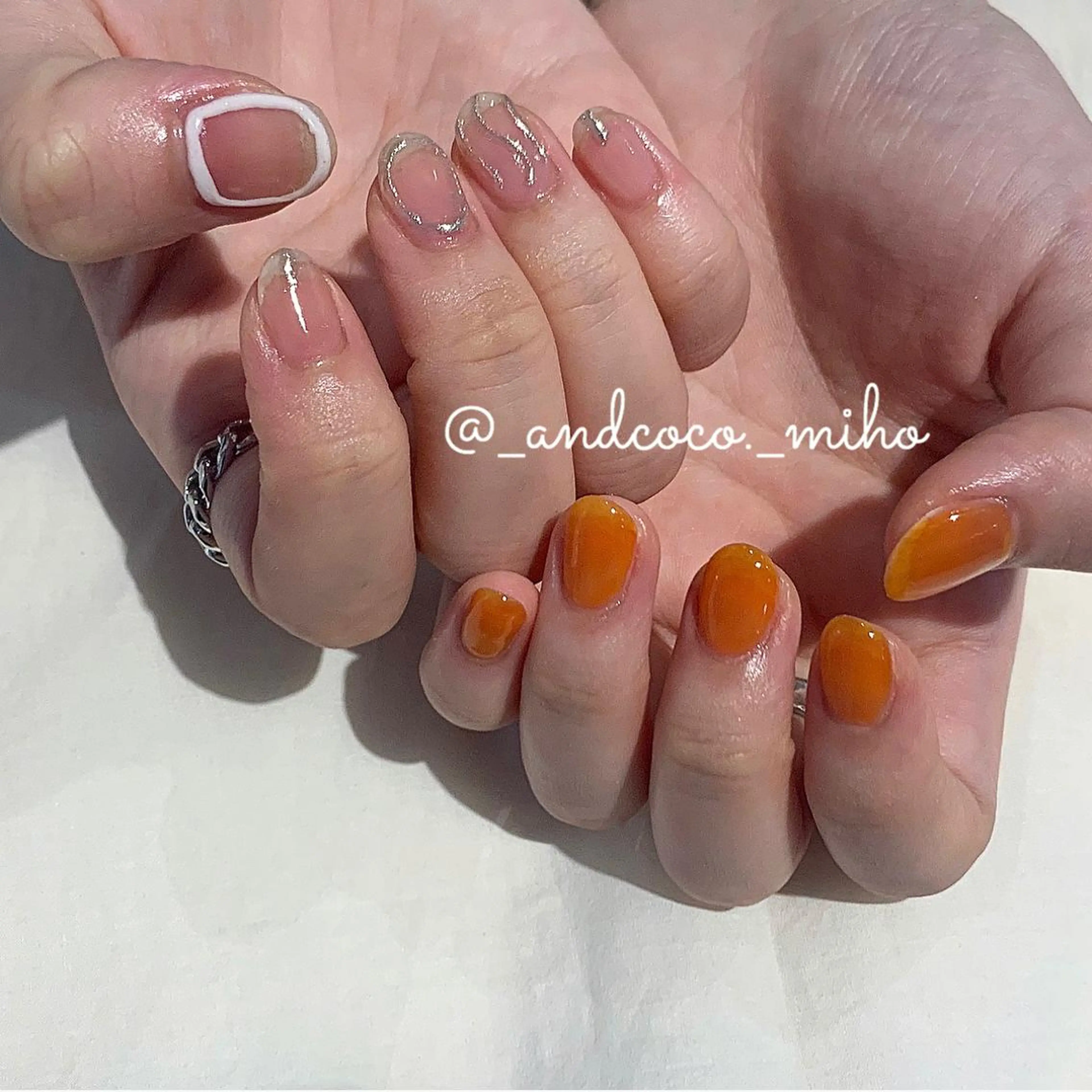 ネイル ハンドネイル I'm Me.所属・Nailist〻 mihoのネイルデザイン