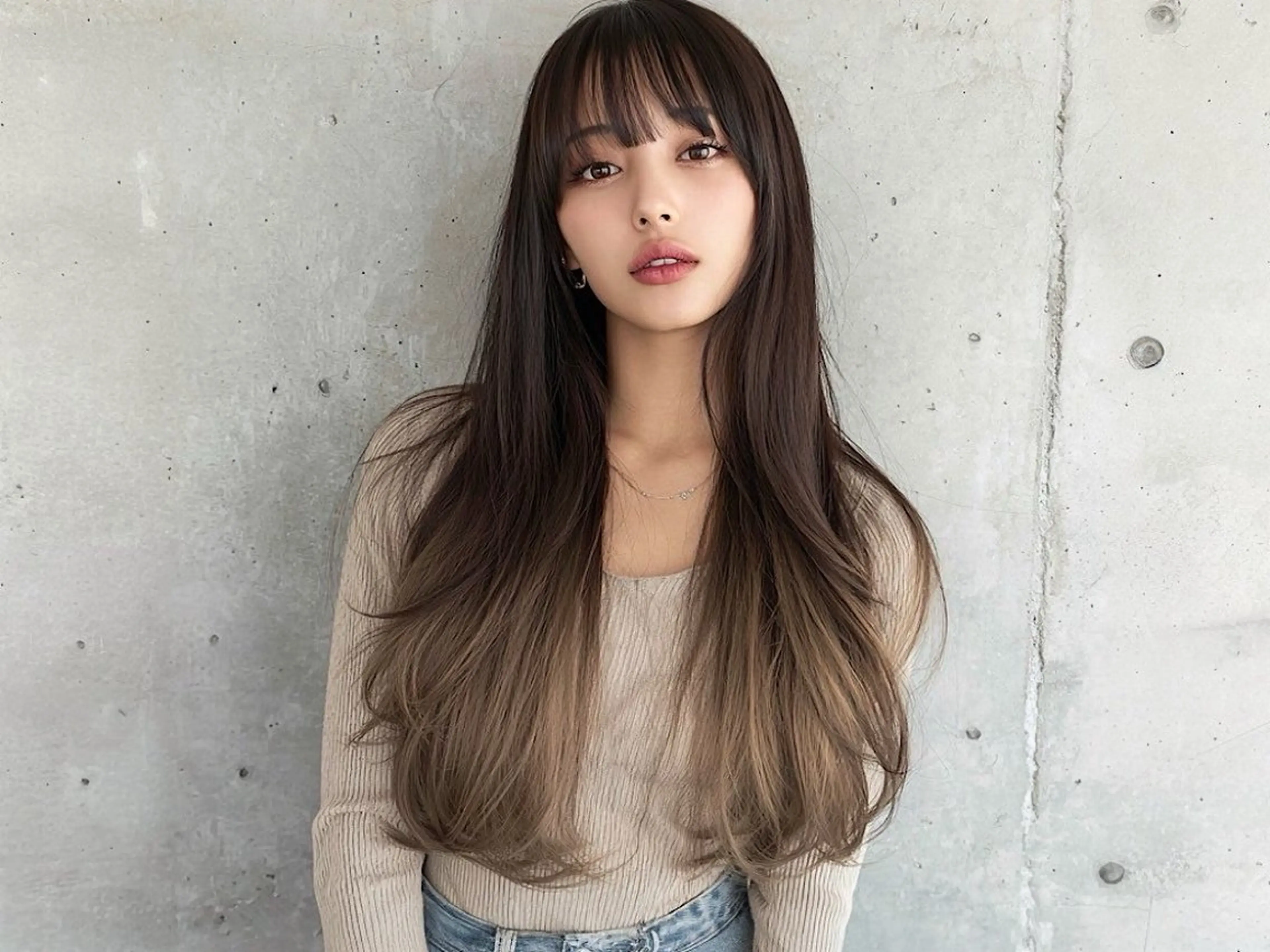 ロング 嶋田 侑弥のヘアスタイル