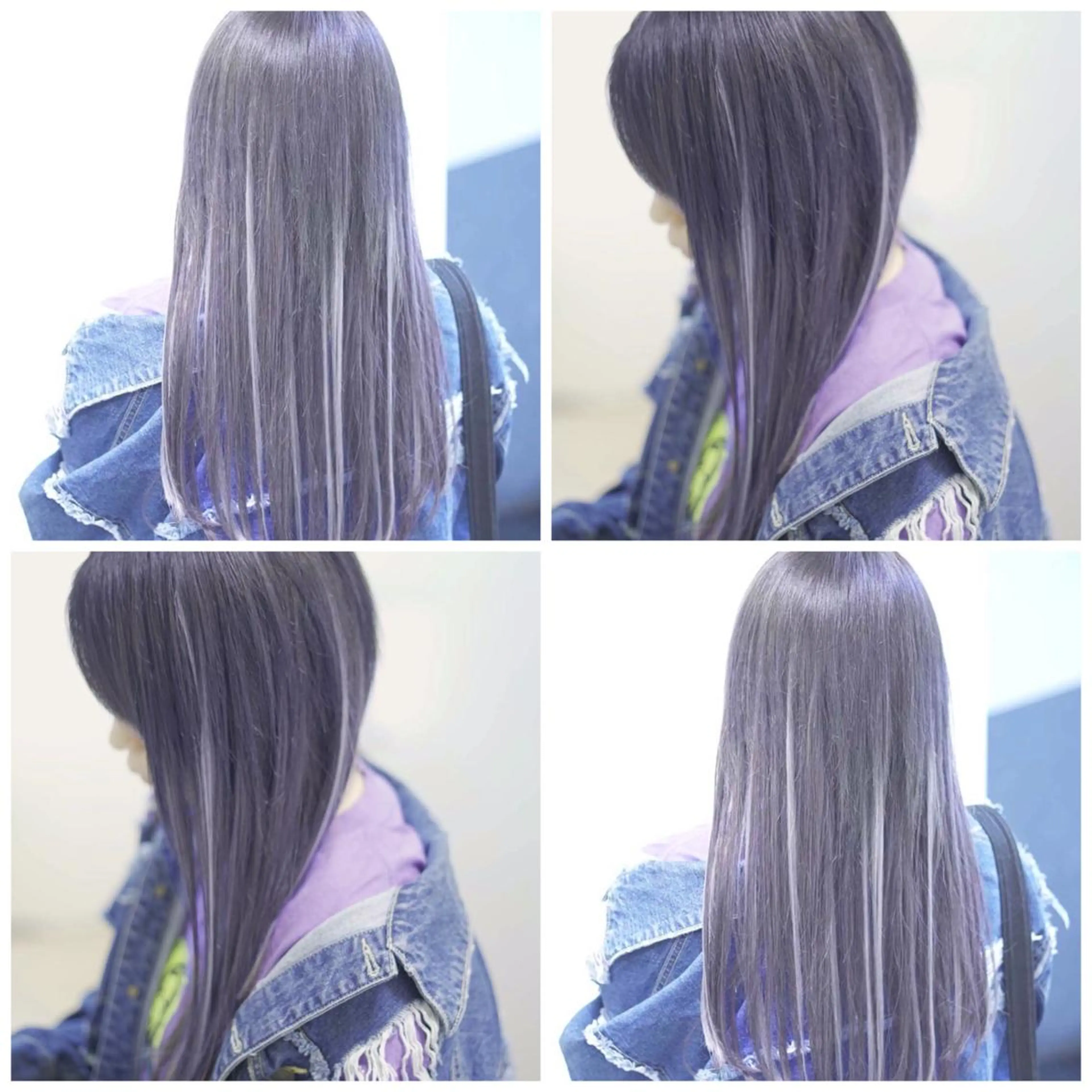 【人毛100%】最高級レミー毛シールエクステ60枚&なじませカットの写真