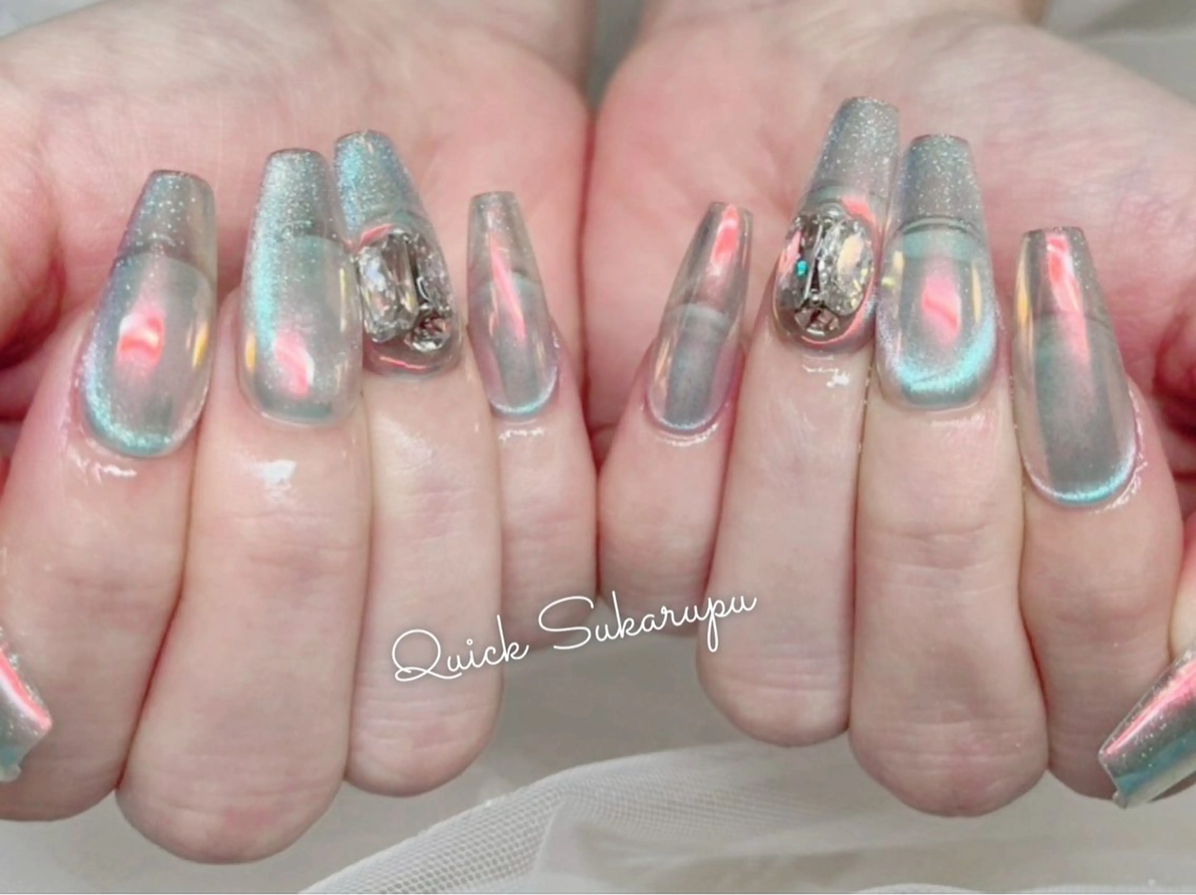 ネイル ハンドネイル Quick Sukarupu 高田馬場店所属・Quick Sukarupuのネイルデザイン