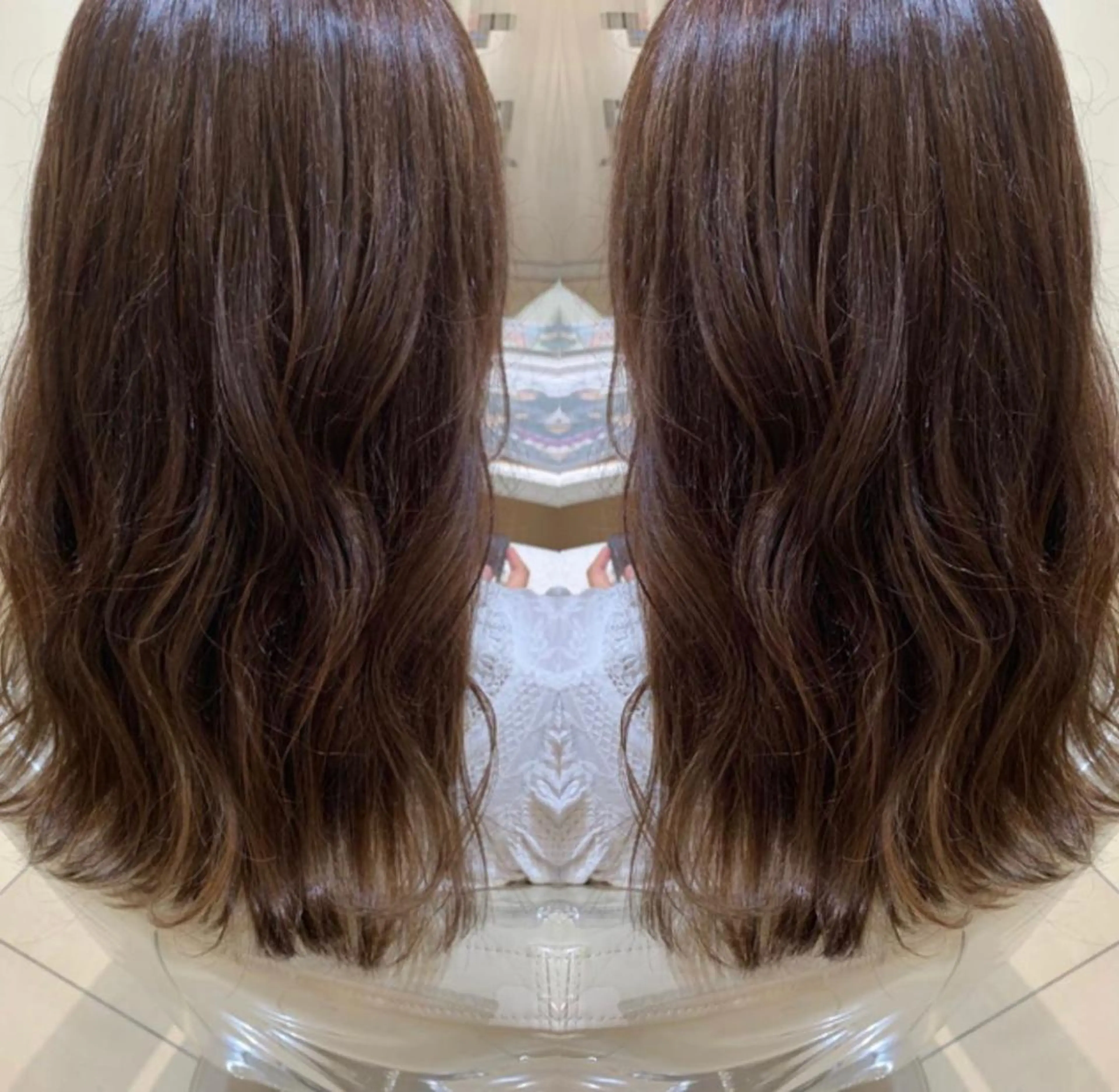 ロング 🩵波巻き／ツイスパ HARU💎のヘアスタイル