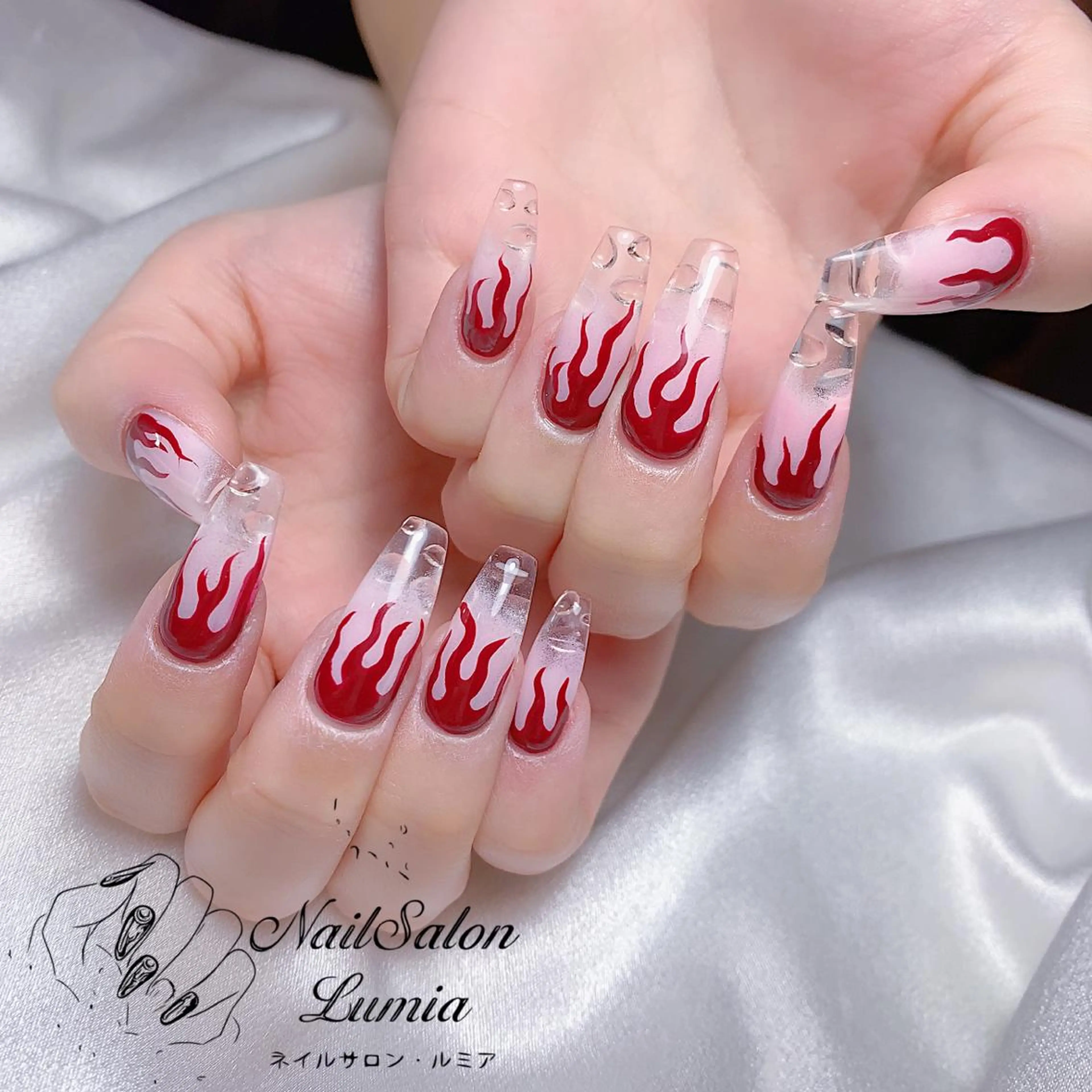 ネイル ハンドネイル ネイルサロン ルミア Lumia 店長のネイルデザイン