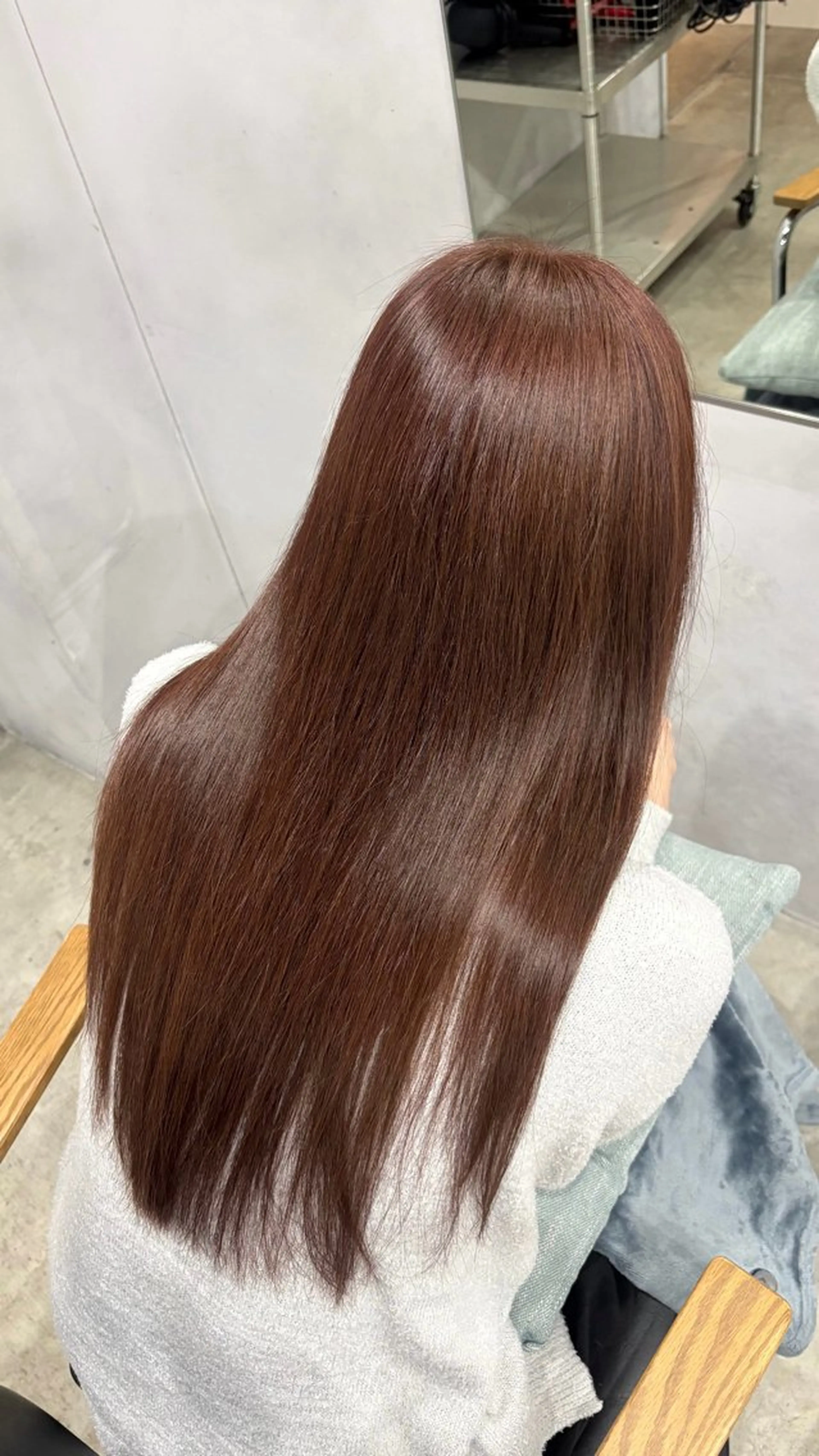 ロング カラー ヘアカラー 艶カラー / あおいのヘアスタイル