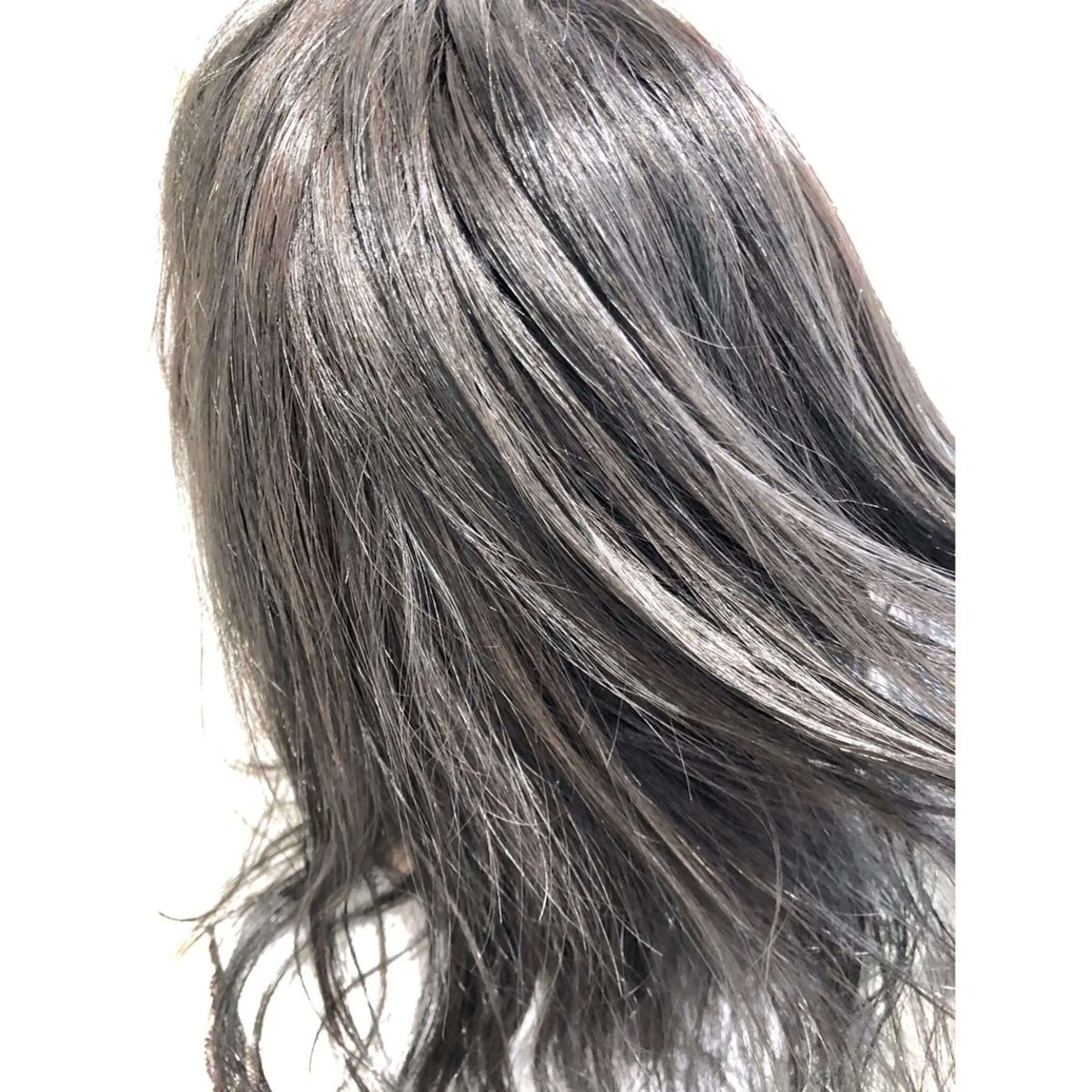 ミディアム カラー パーマ ヘアアレンジ ブリーチ 透明感カラー グラデーションカラー グレージュ ハイライトカラー 【ツヤ髪美容師】 ツダケイスケのヘアスタイル