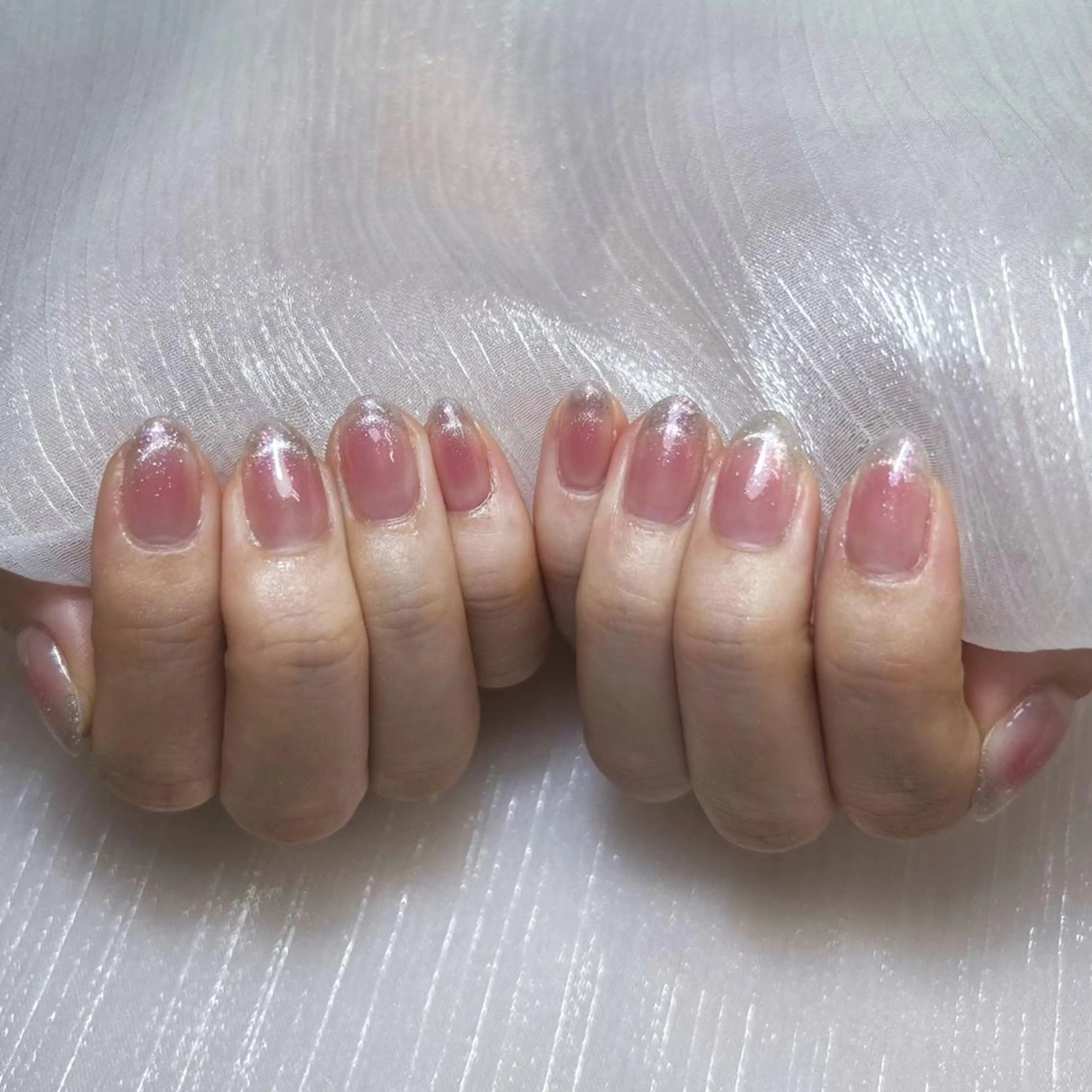 ネイル アートネイル オーロラネイル ガーリー キラキラネイル マグネットネイル DIAMOND 💅のネイルデザイン