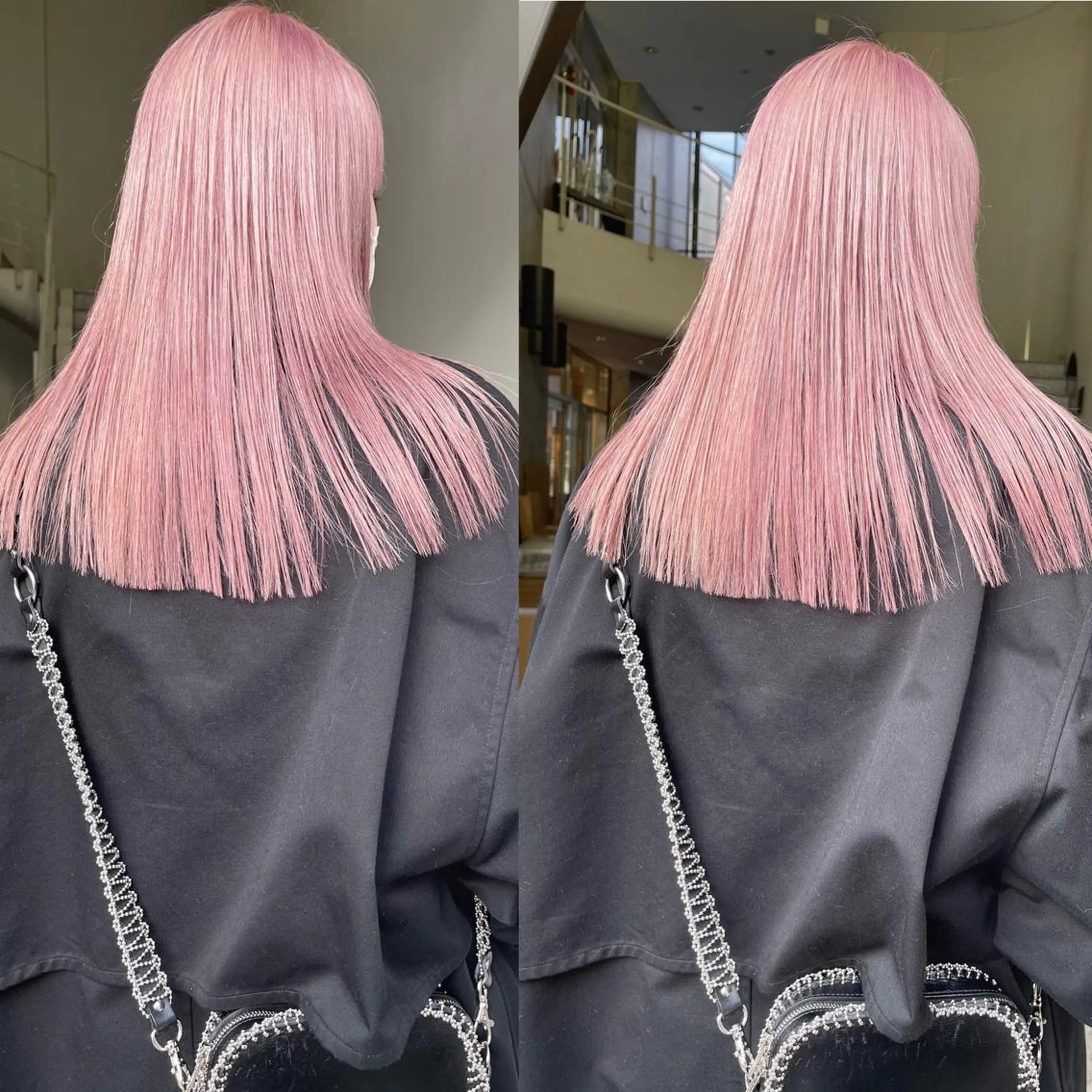 カラー ベージュカラー ハイトーンカラー ピンクカラー ピンクベージュ PALAN K-Beauty SHINJUKU所属・“ミニモ最高評価獲得 “代表"Kohei"のヘアスタイル